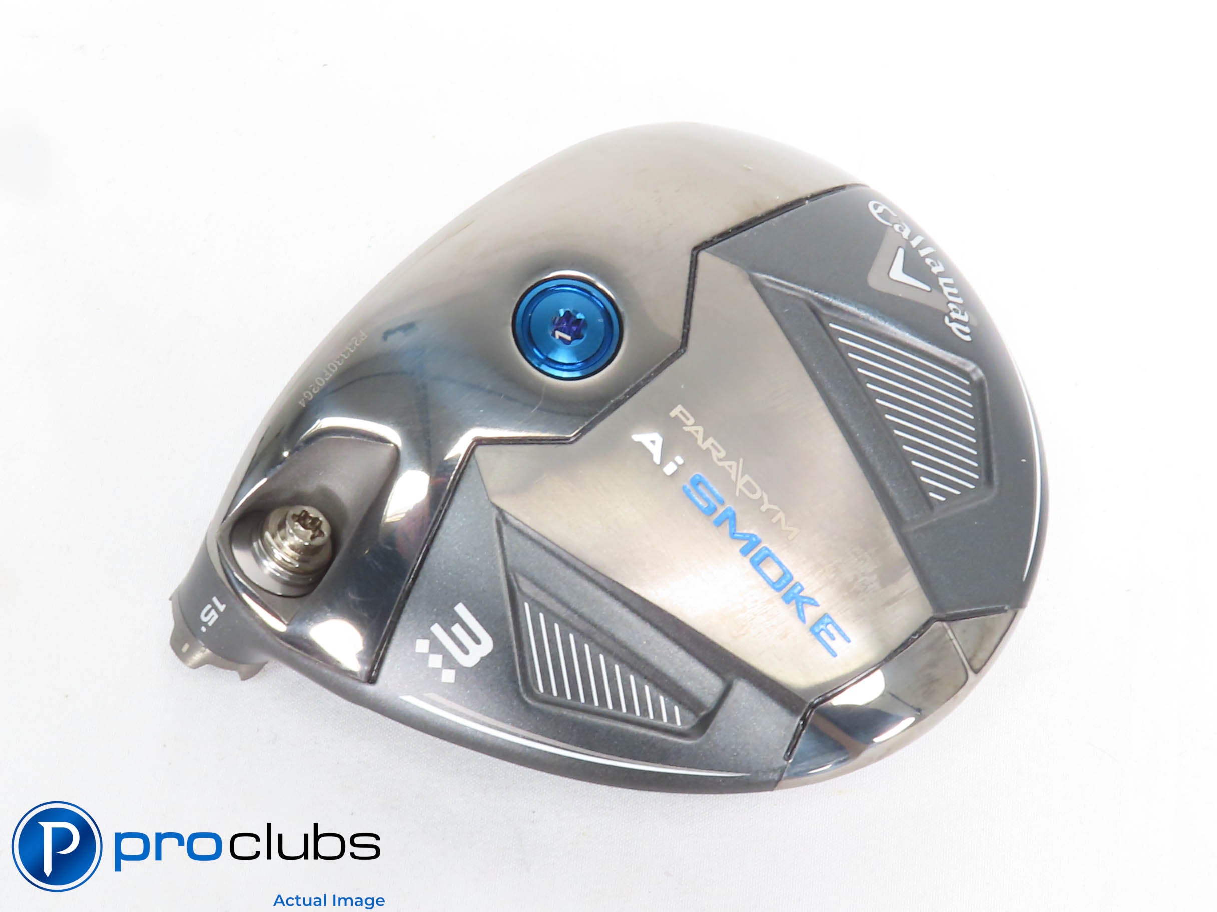 Mint! Left Handed Callaway PARADYM Ai Smoke Triple Diamond 15* 3 Wood - 430609