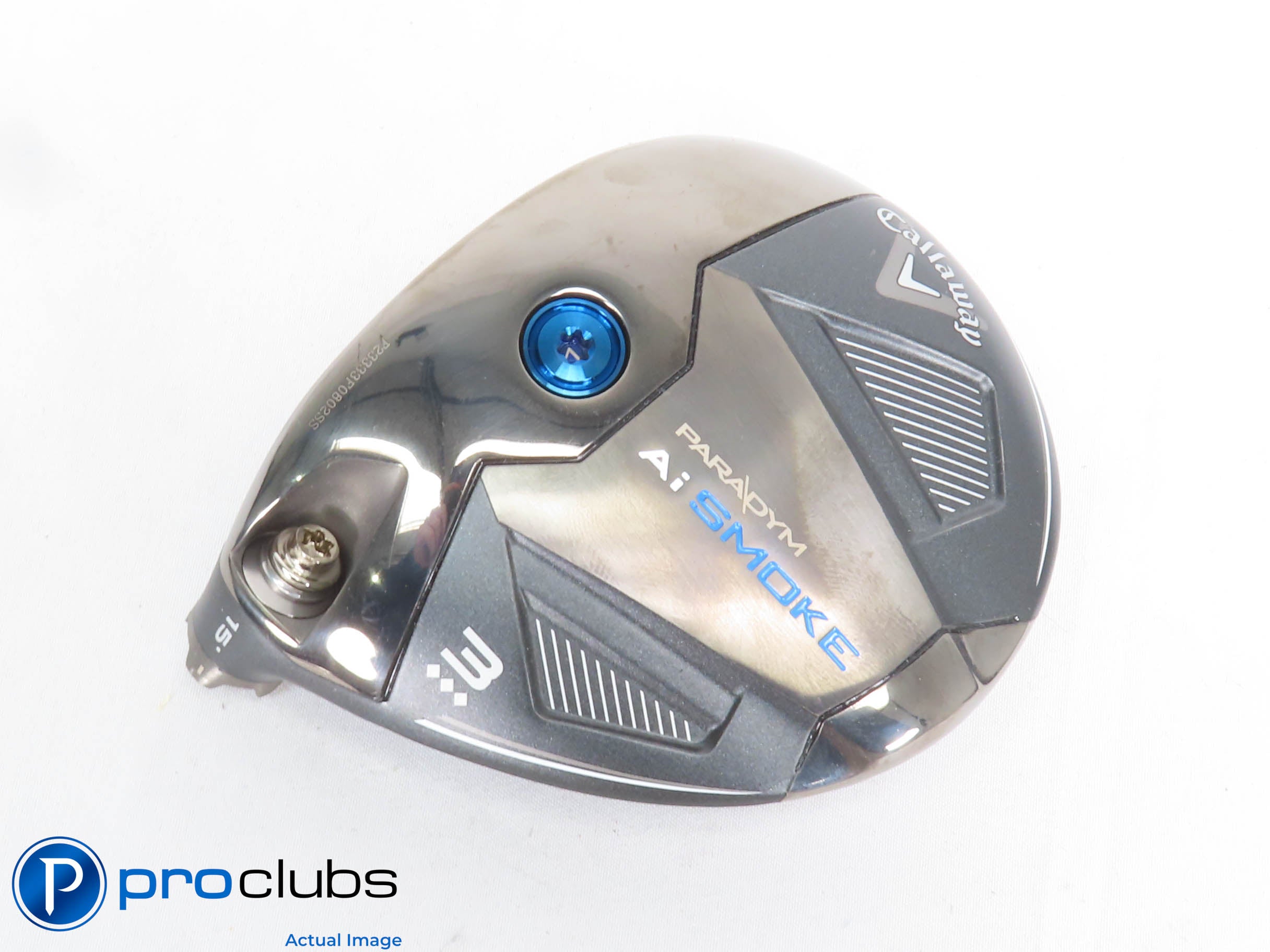 Mint! Left Handed Callaway PARADYM Ai Smoke Triple Diamond 15* 3 Wood - 429469