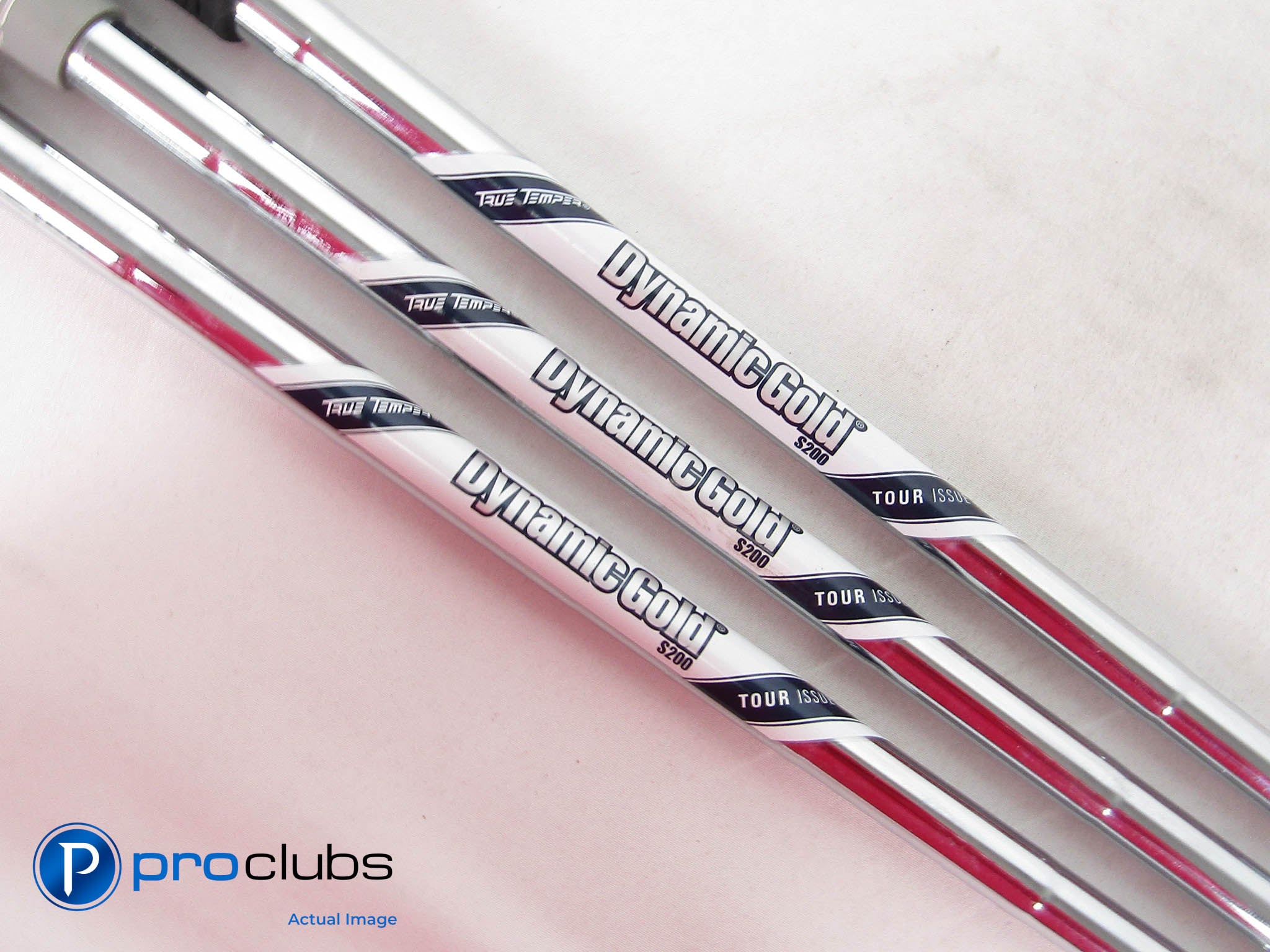 3pc Dynamic Gold Tour Issue S200 Stiff Flex Wedge Shaft Set .355" Tip #472461