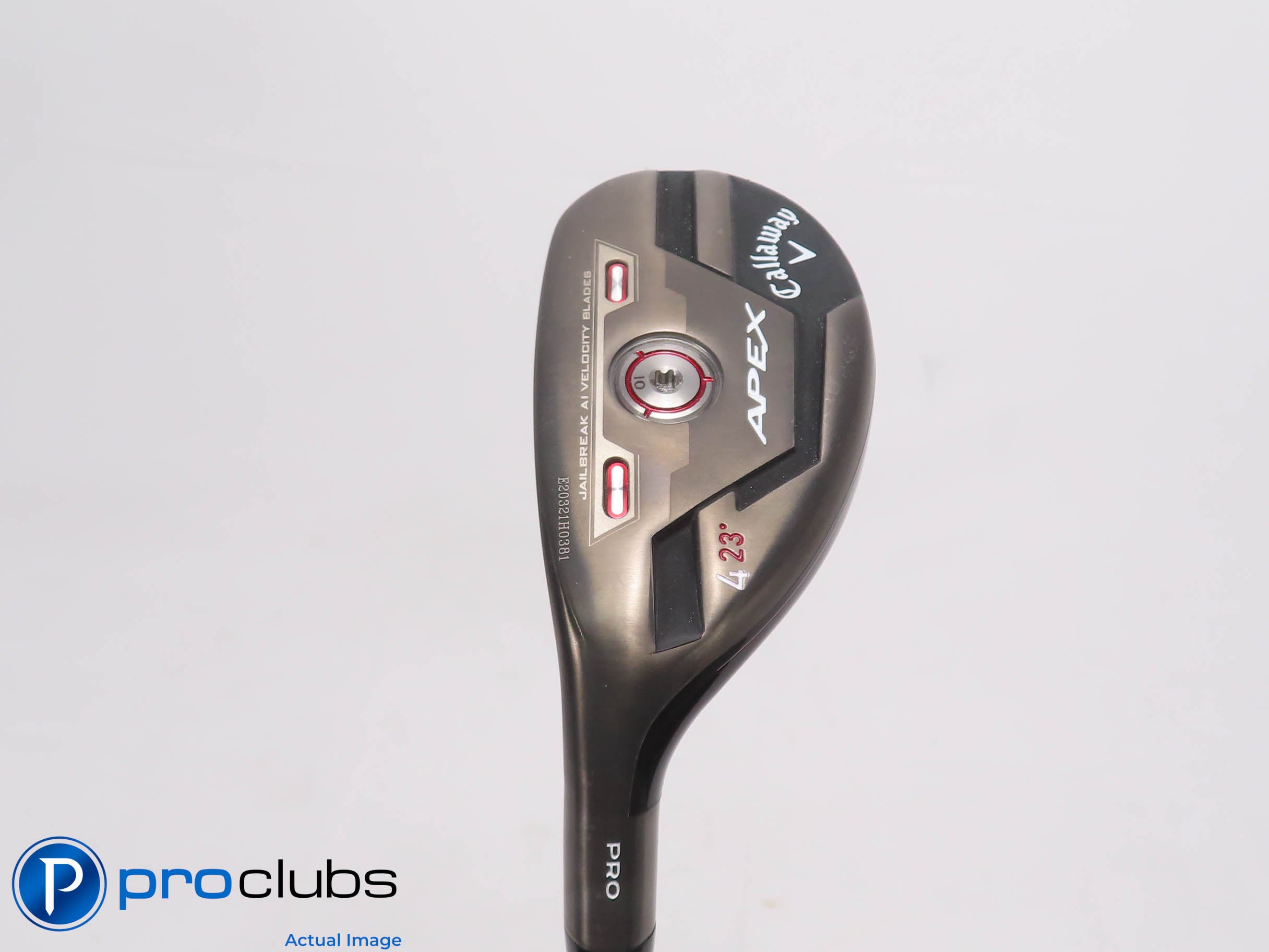 Left Hand Callaway '2021 Apex Pro 23* 4 Hybrid - Tensei Red Senior Flex - 472270