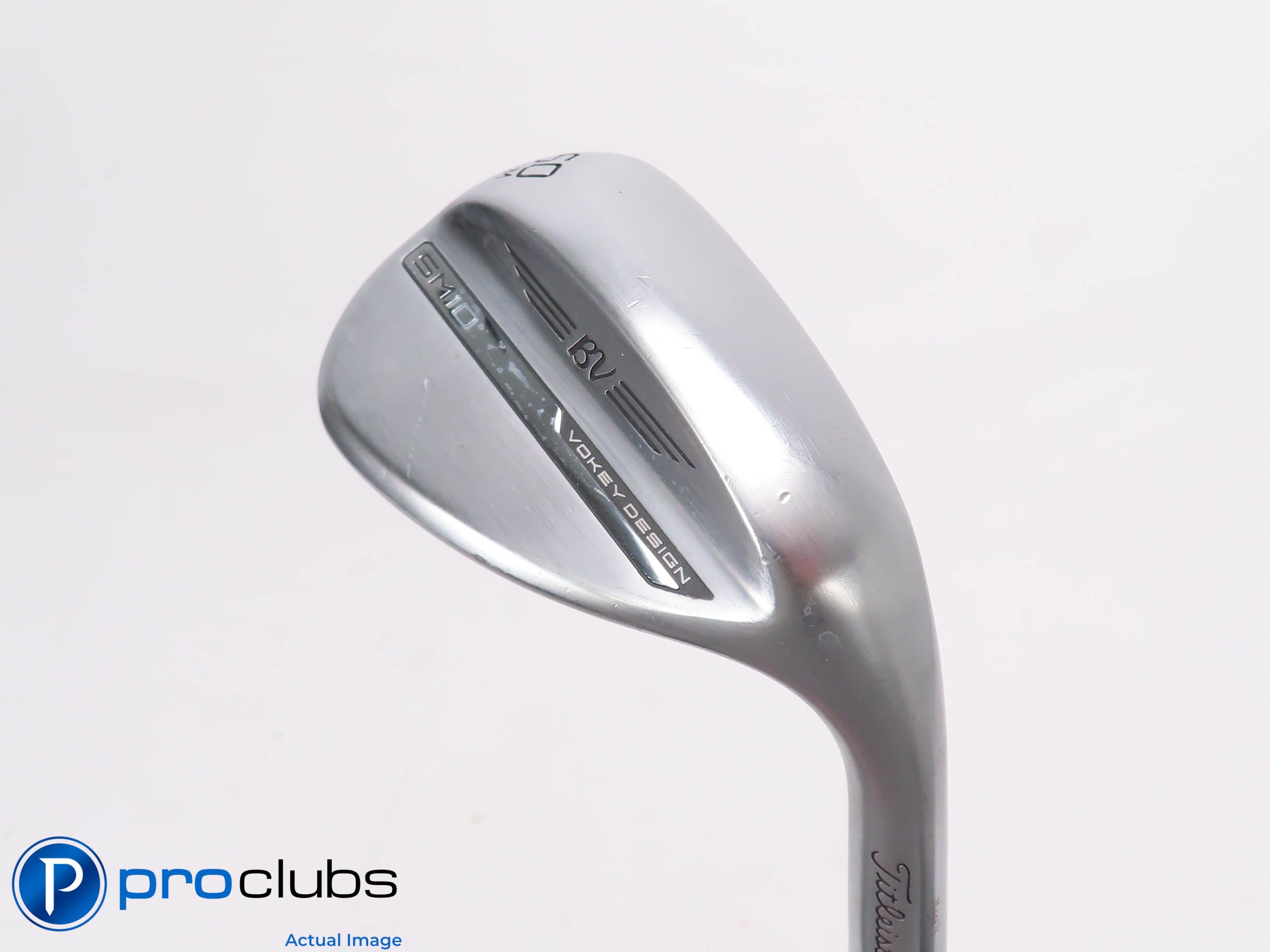Titleist Vokey SM10 Chrome 60*(8*) Wedge M-Grind - Vokey Wedge Flex - 472939