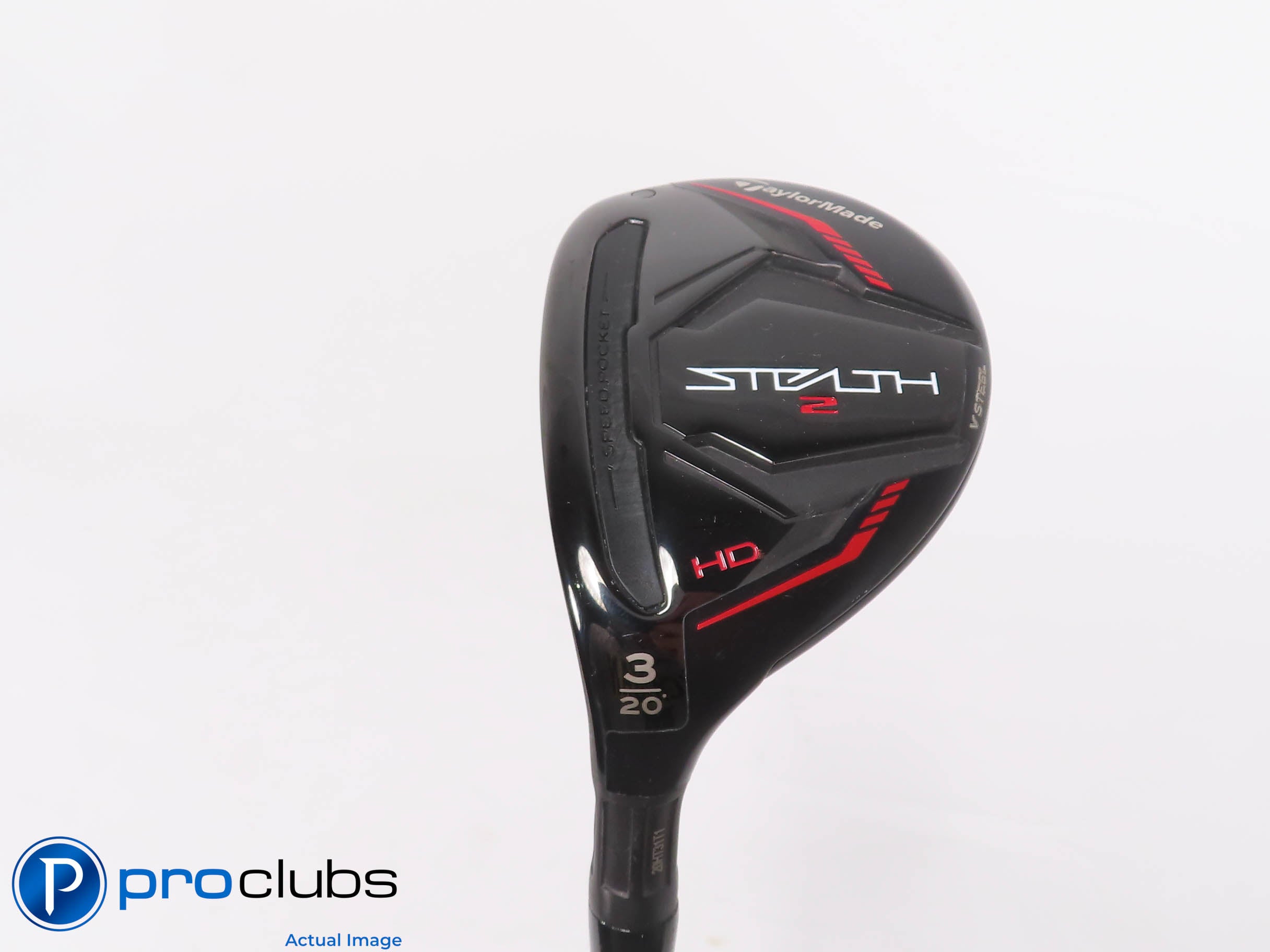 Left Hand TaylorMade STEALTH 2 HD 20* 3 Hybrid - Fujikura Pro 2.0 Regular 472131
