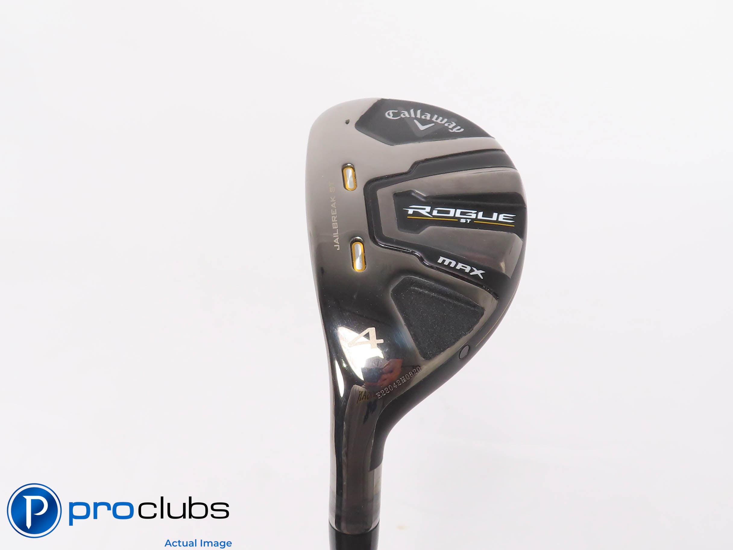 Left Handed Callaway Rogue ST MAX 4 Hybrid - Tensei Red 60g Senior Flex - 472228