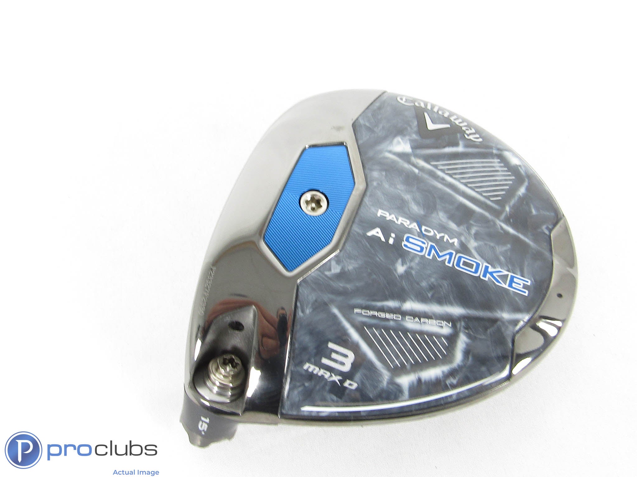 Left Handed! Callaway Ai Smoke MAX D 15* 3 Wood - Head Only - 430186