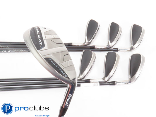 Nice Cleveland HALO XL FULL FACE 4-PW IRON SET Helium Regular Flex Graph 425438