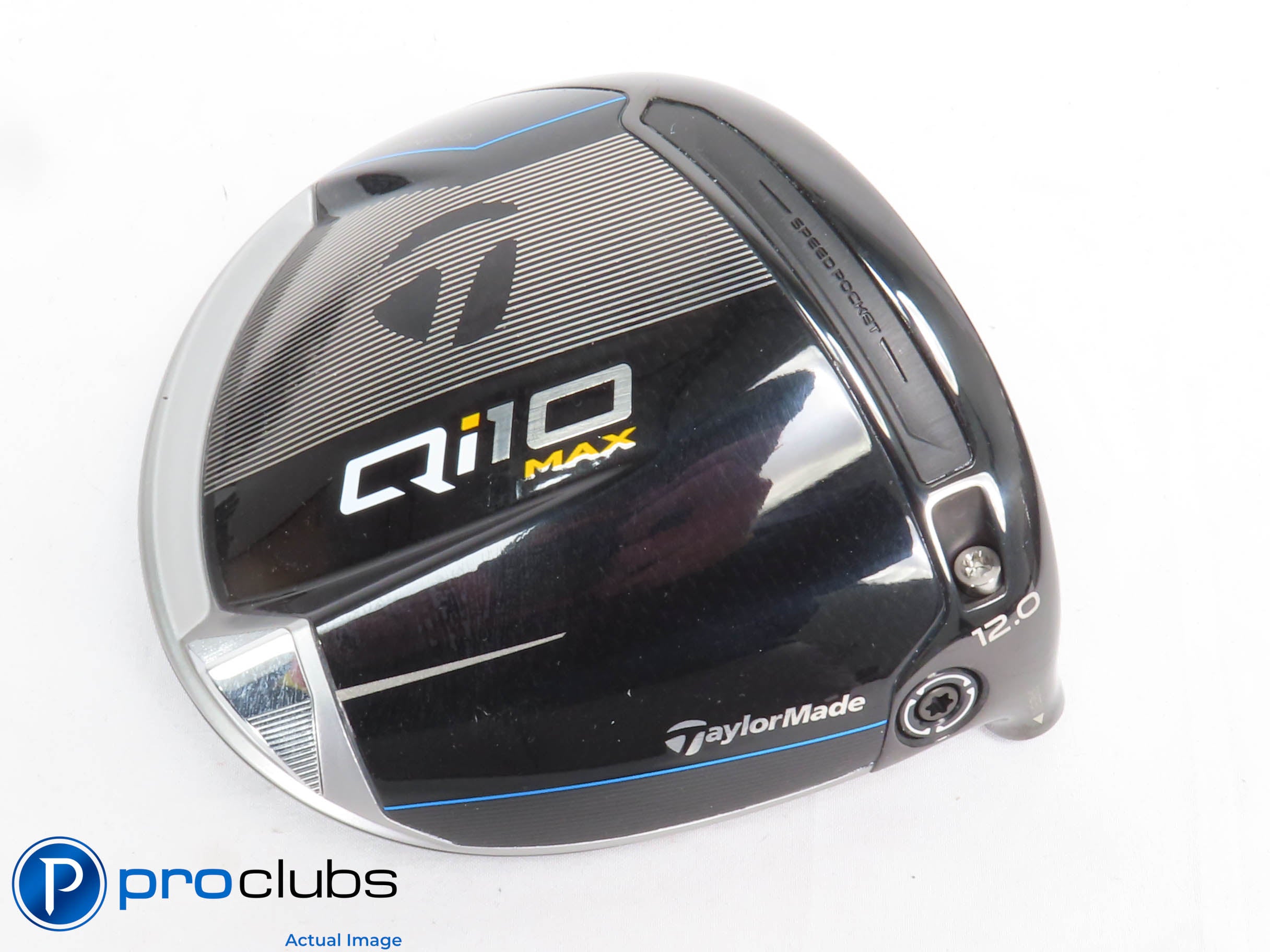 Nice TaylorMade Qi10 MAX 12* Driver HEAD ONLY 428512