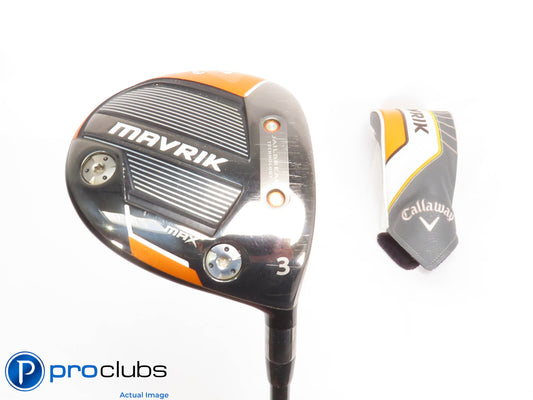 Ladies Callaway MAVRIK MAX 15* 3 Wood w/ HC - Accra FX 2.0 100F M1 Ladies 427870