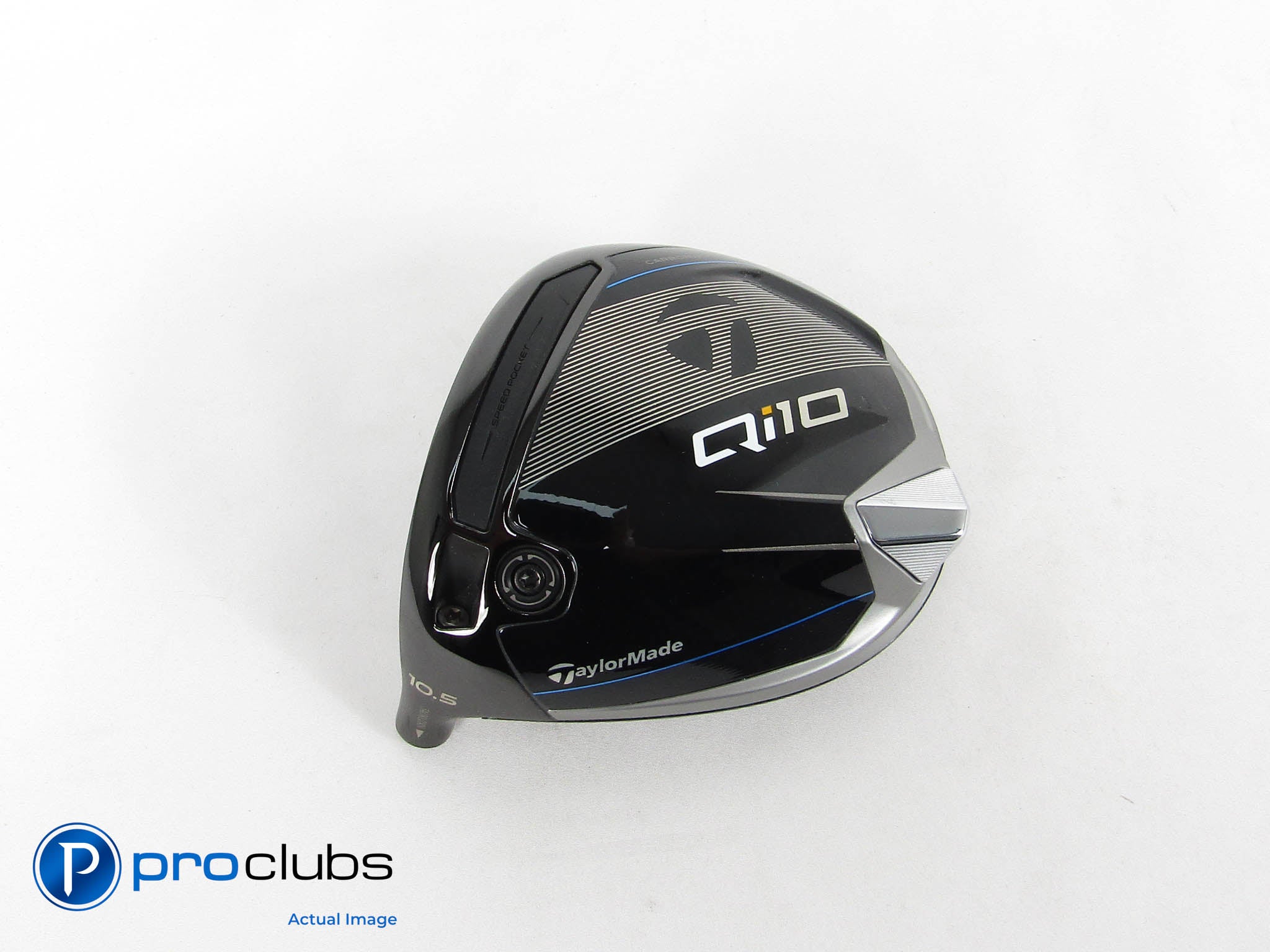 Left-Handed! Excellent TaylorMade Qi10 10.5* Driver - Head Only - 428515