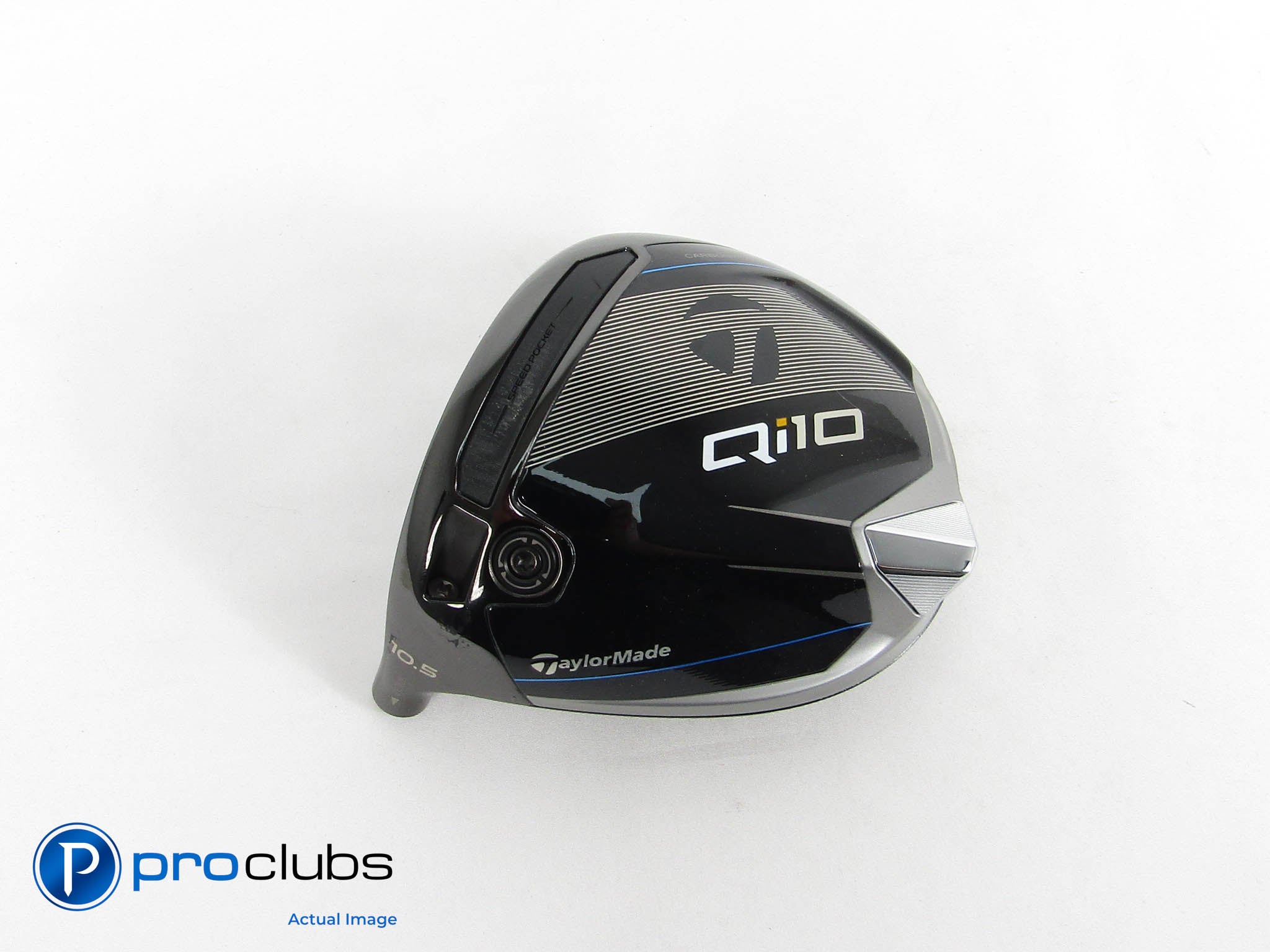 Left-Handed! Excellent TaylorMade Qi10 10.5* Driver - Head Only - 428132