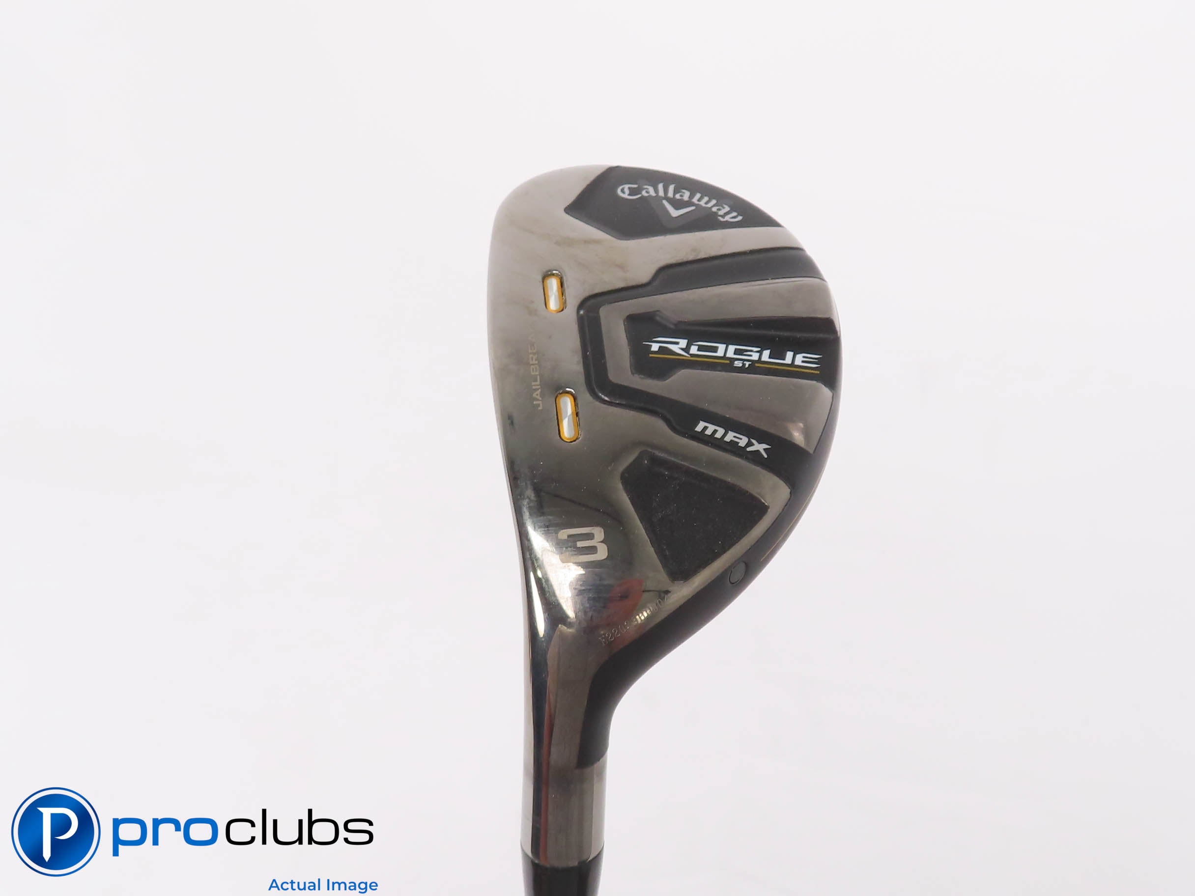 Left Handed Callaway ROGUE ST MAX 18* 3 HYBRID - Fuji Pro 7R Regular Flex 471948