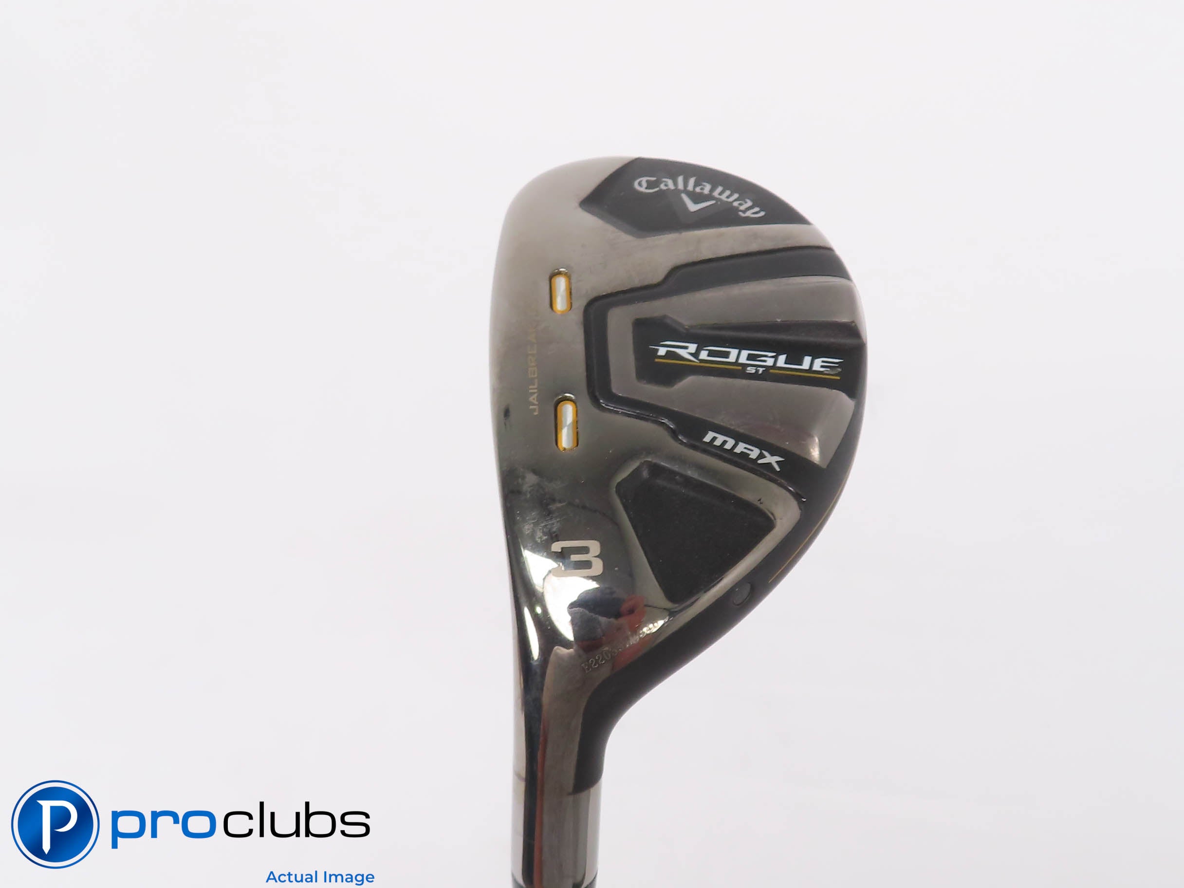 Left Handed Callaway ROGUE ST MAX 18* 3 HYBRID - Fuji Pro 7R Regular Flex 471946