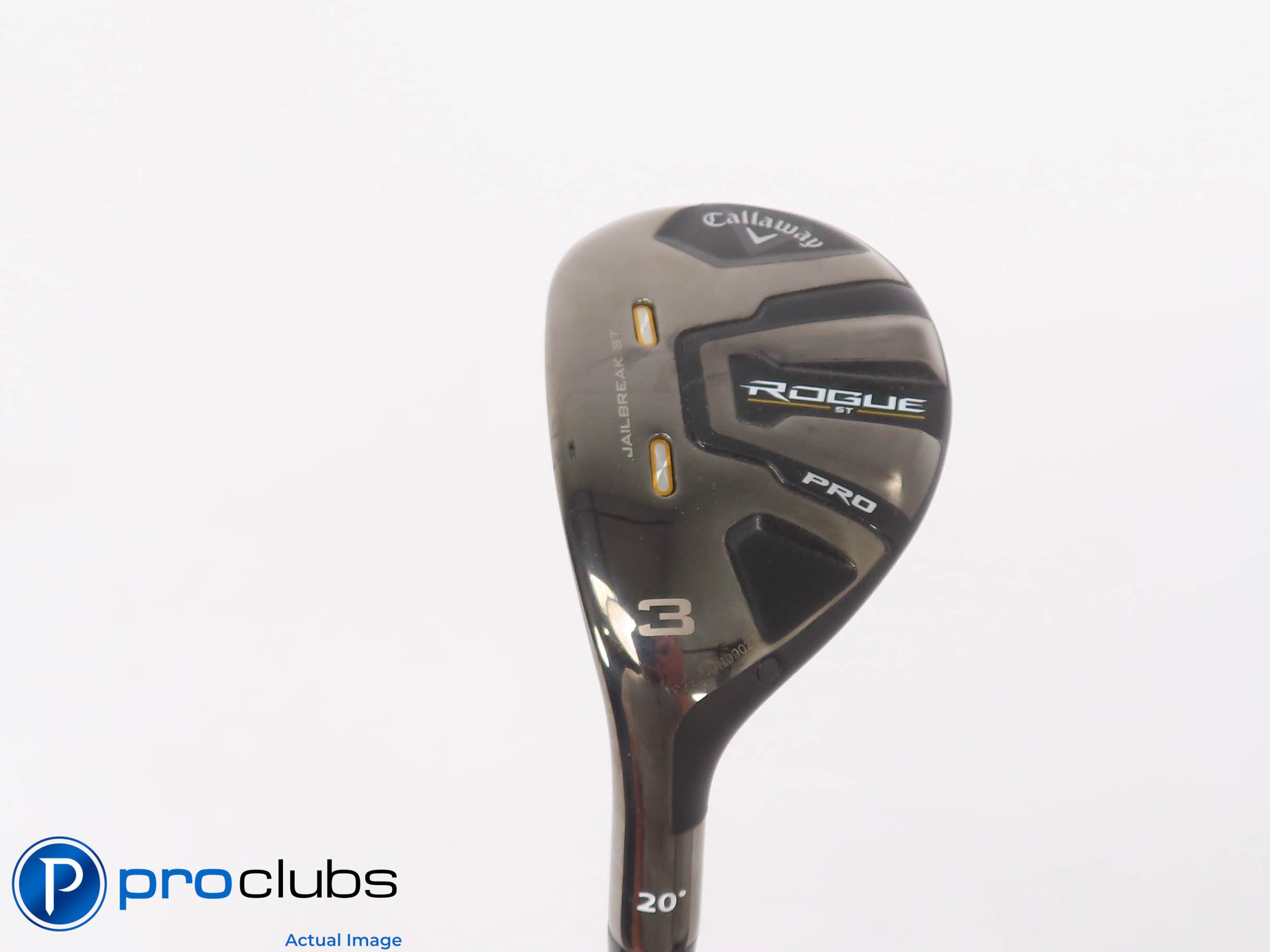 Left Handed Callaway ROGUE ST PRO 20* 3 HYBRID - Fuji Pro 7R Regular Flex 471963