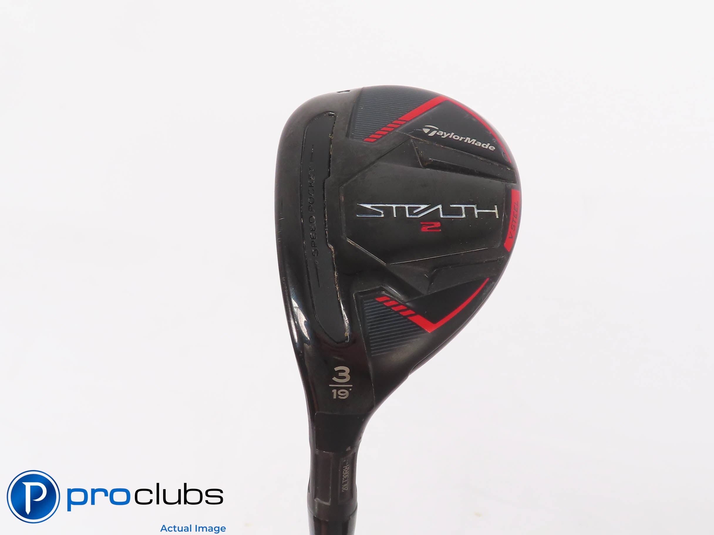 Left Handed TaylorMade STEALTH 2 19* 3 HYBRID Fujikura Pro 8S Stiff Flex 472145
