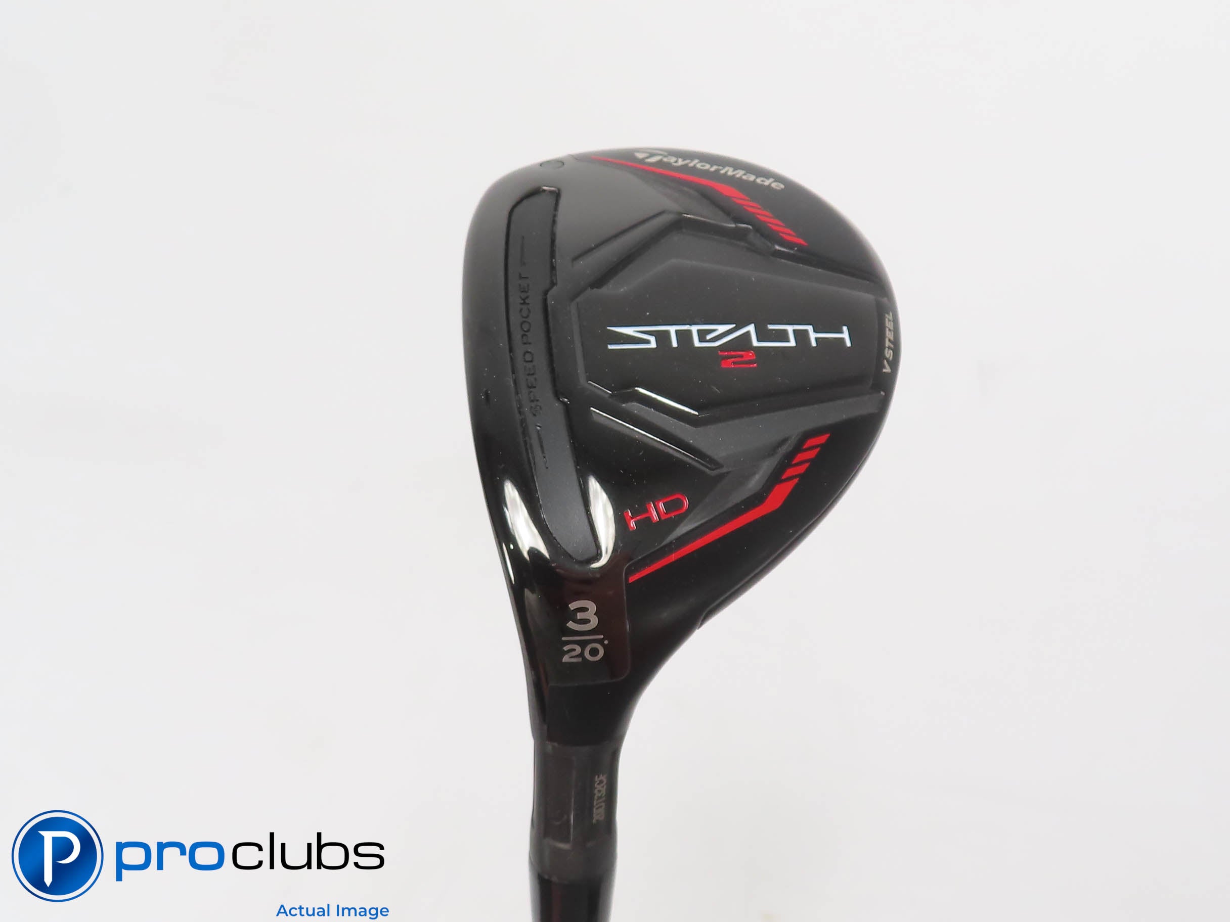 Left Handed TaylorMade STEALTH 2 HD 20* 3 HYBRID - Fujikura 8S Stiff Flex 472092