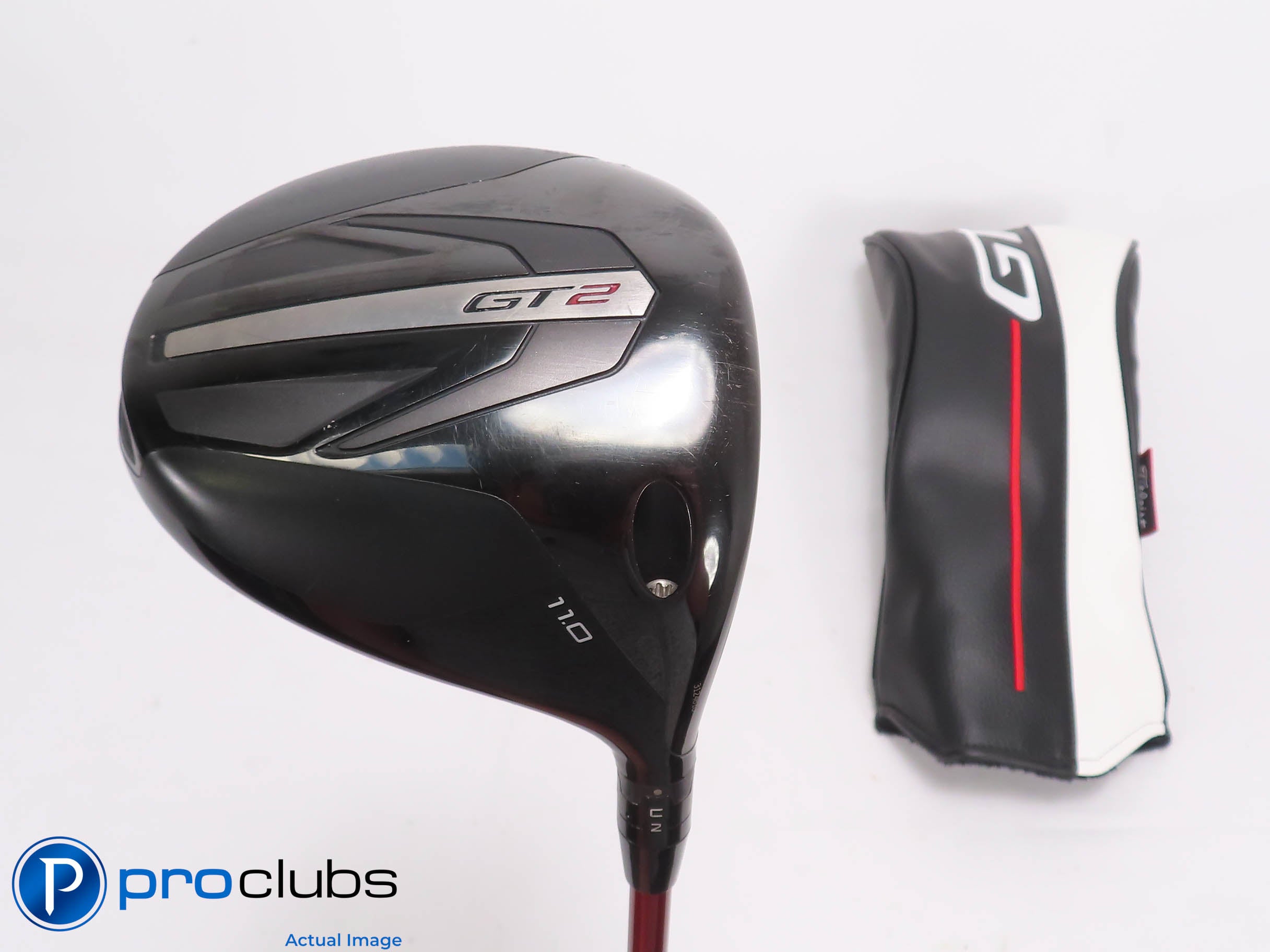 Nice Titleist GT2 11* DRIVER w/Cover - Denali Red 50g 5.0 Senior Flex 472152