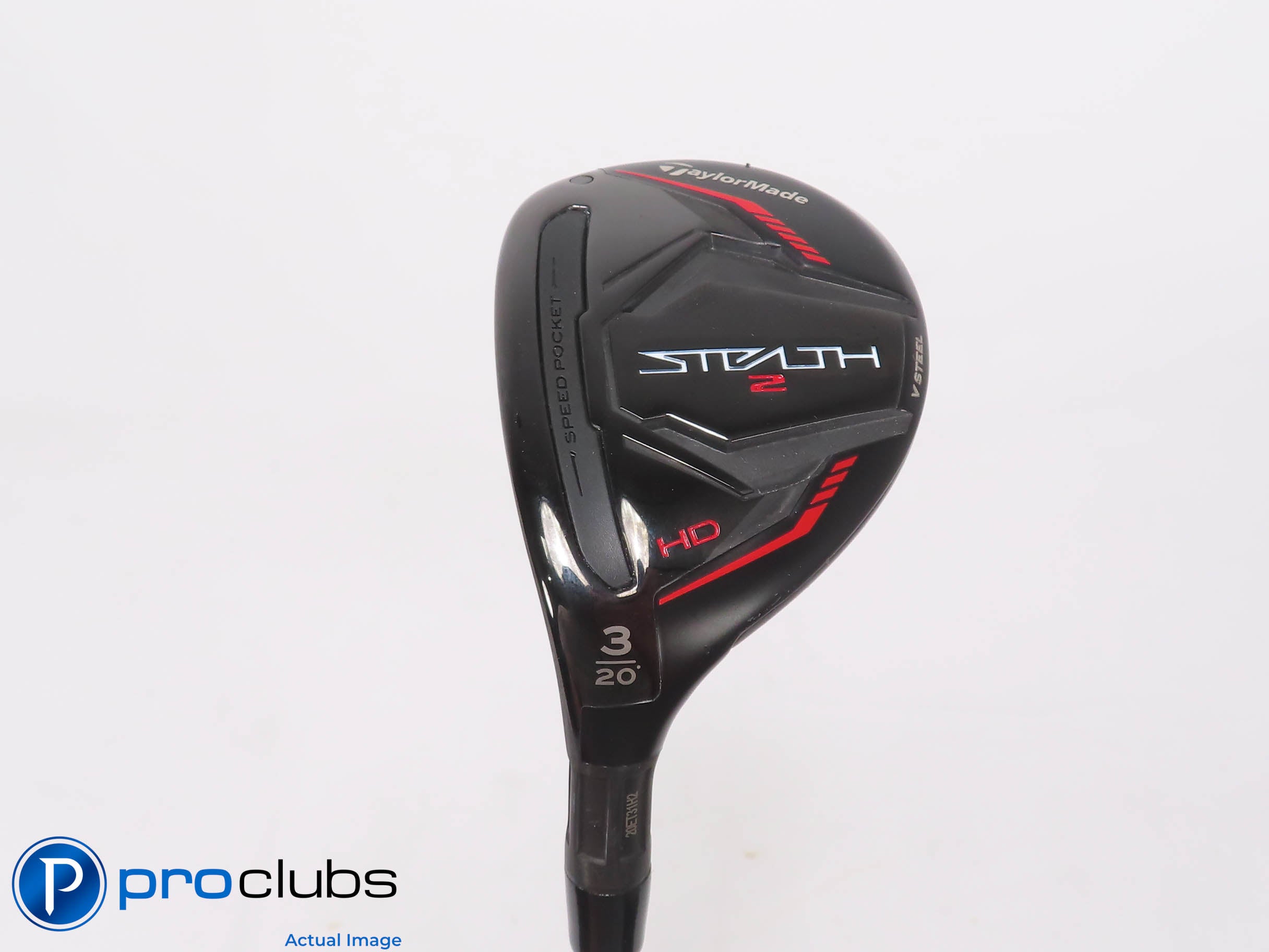 Left Handed TaylorMade STEALTH 2 HD 20* 3 HYBRID Fujikura 7R Regular Flex 472107
