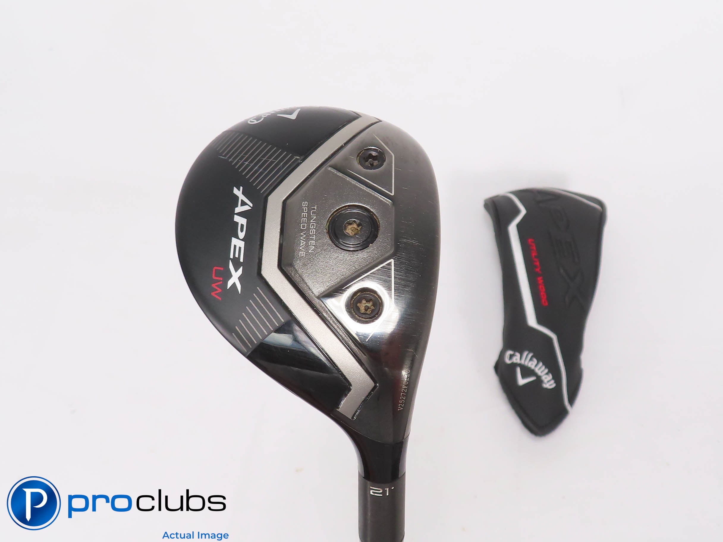 2026 Callaway APEX UW 21* Hybrid w/HC - Ventus Black w/VeloCore + Stiff #472049