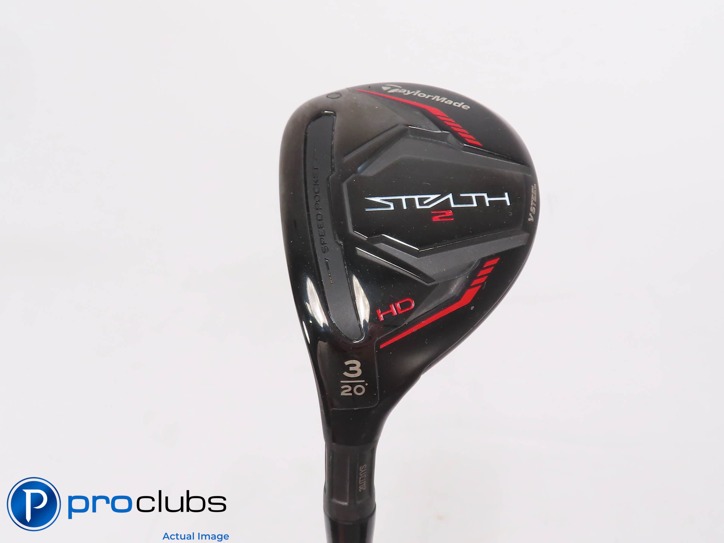 Left Hand TaylorMade STEALTH 2 HD 20* 3 Hybrid - Fujikura Pro 2.0 Regular 472093