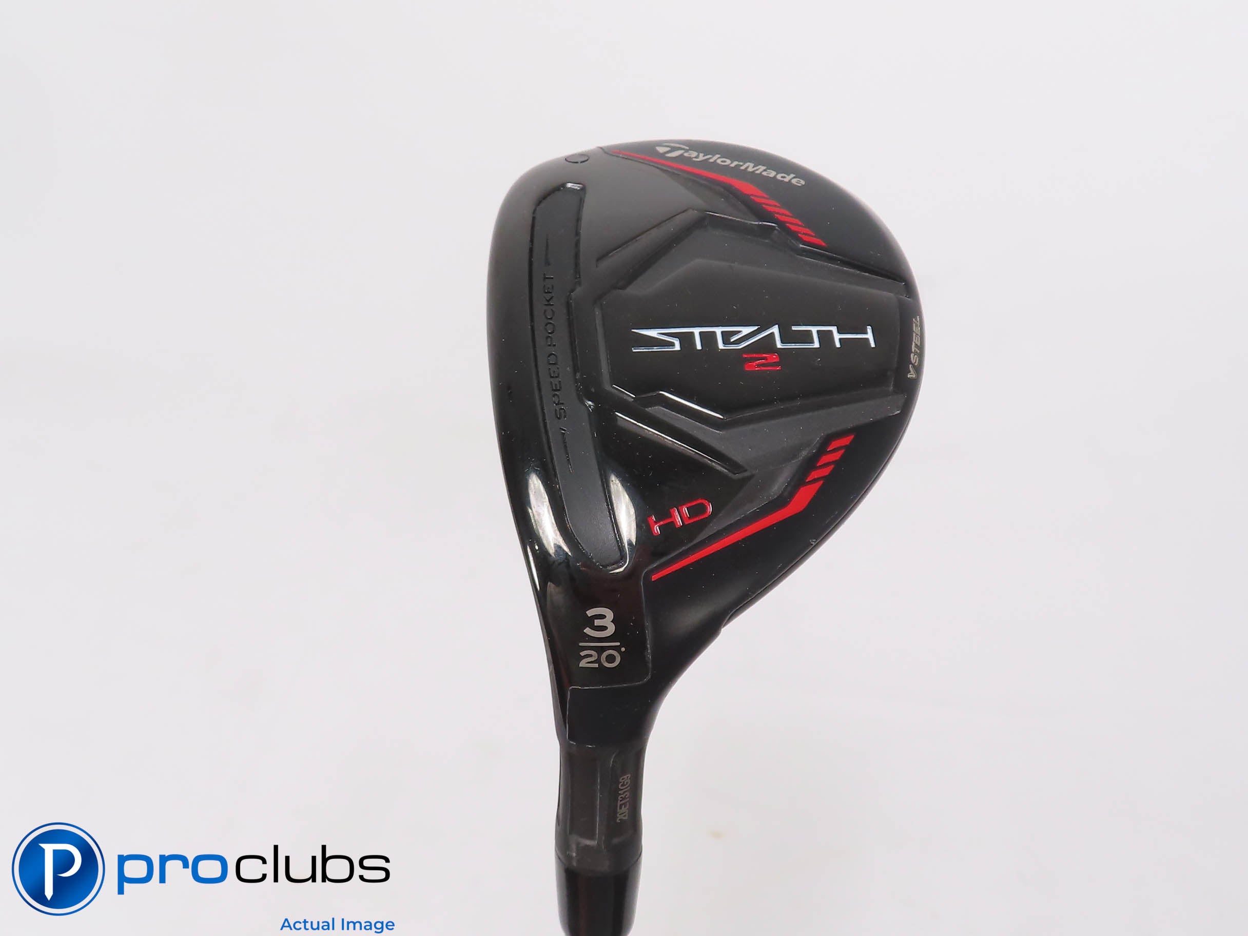 Left Hand TaylorMade STEALTH 2 HD 20* 3 Hybrid - Fujikura Pro 2.0 Regular 472089