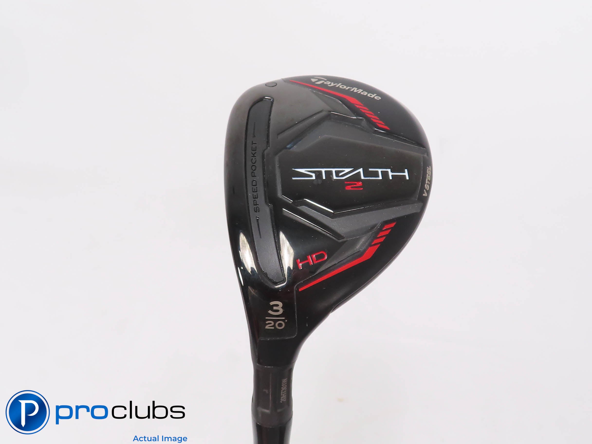 Left Hand TaylorMade STEALTH 2 HD 20* 3 Hybrid - Fujikura Pro 2.0 Regular 472104