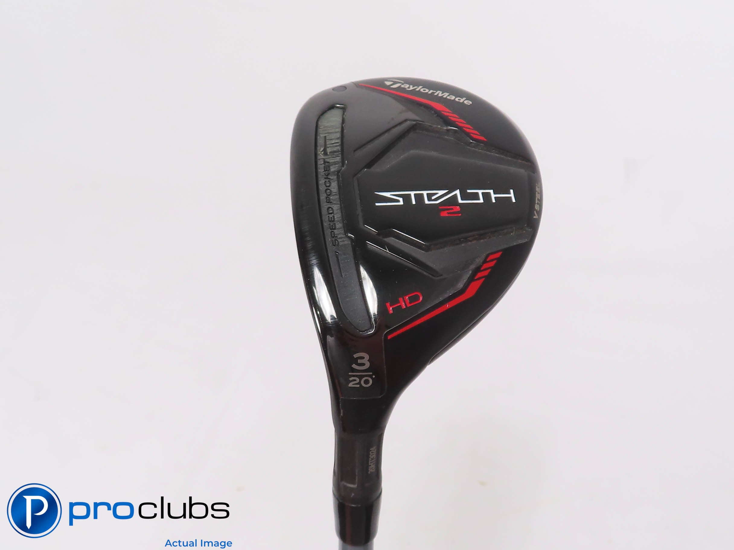 Left Hand TaylorMade STEALTH 2 HD 20* 3 Hybrid - Fujikura Pro 2.0 Regular 472125