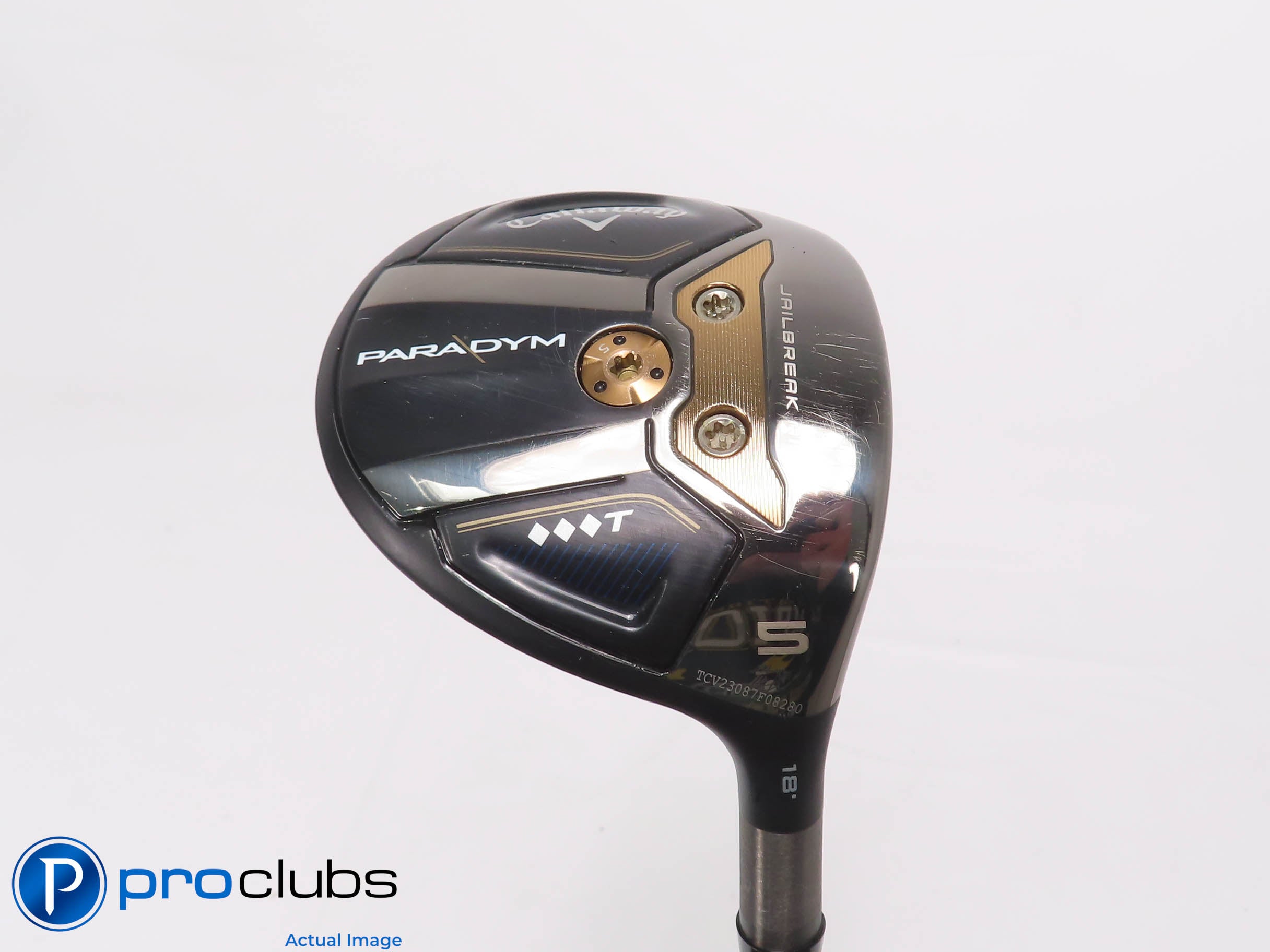 Tour Issue Callaway PARADYM Triple Diamond T 18* 5 WOOD Denali 70g X-Flex 469882