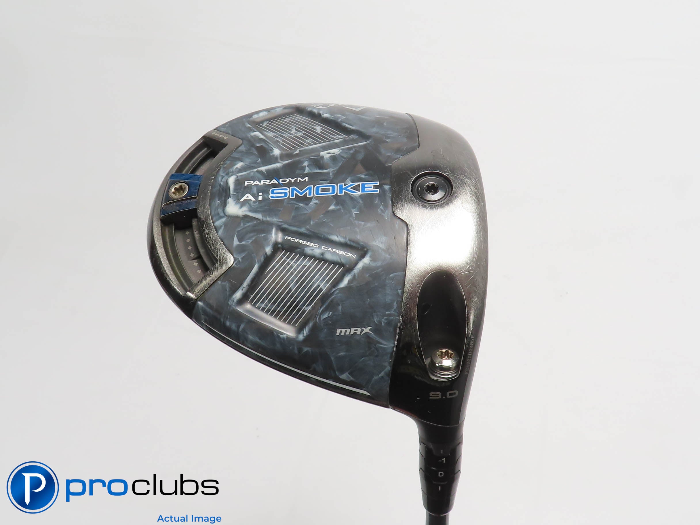 Callaway PARADYM Ai Smoke Max 9* Driver - Gen4 HZRDUS Silver 50g Stiff - 469600