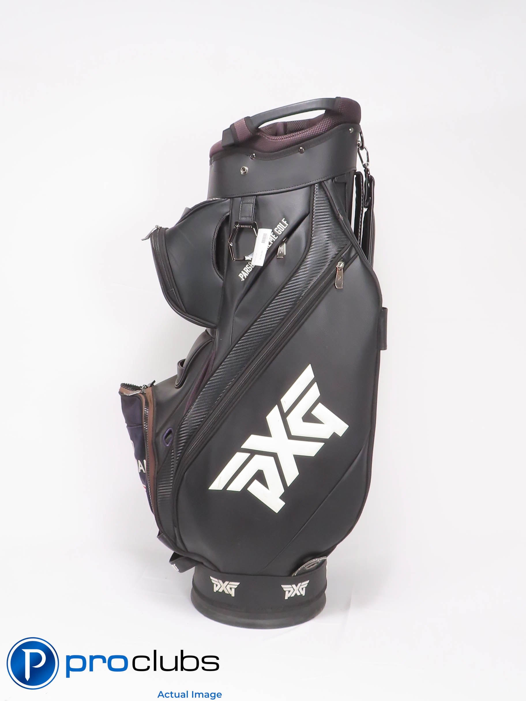 PXG Cart Golf Bag w/Putter Slot w/Rainhood - Black 469810
