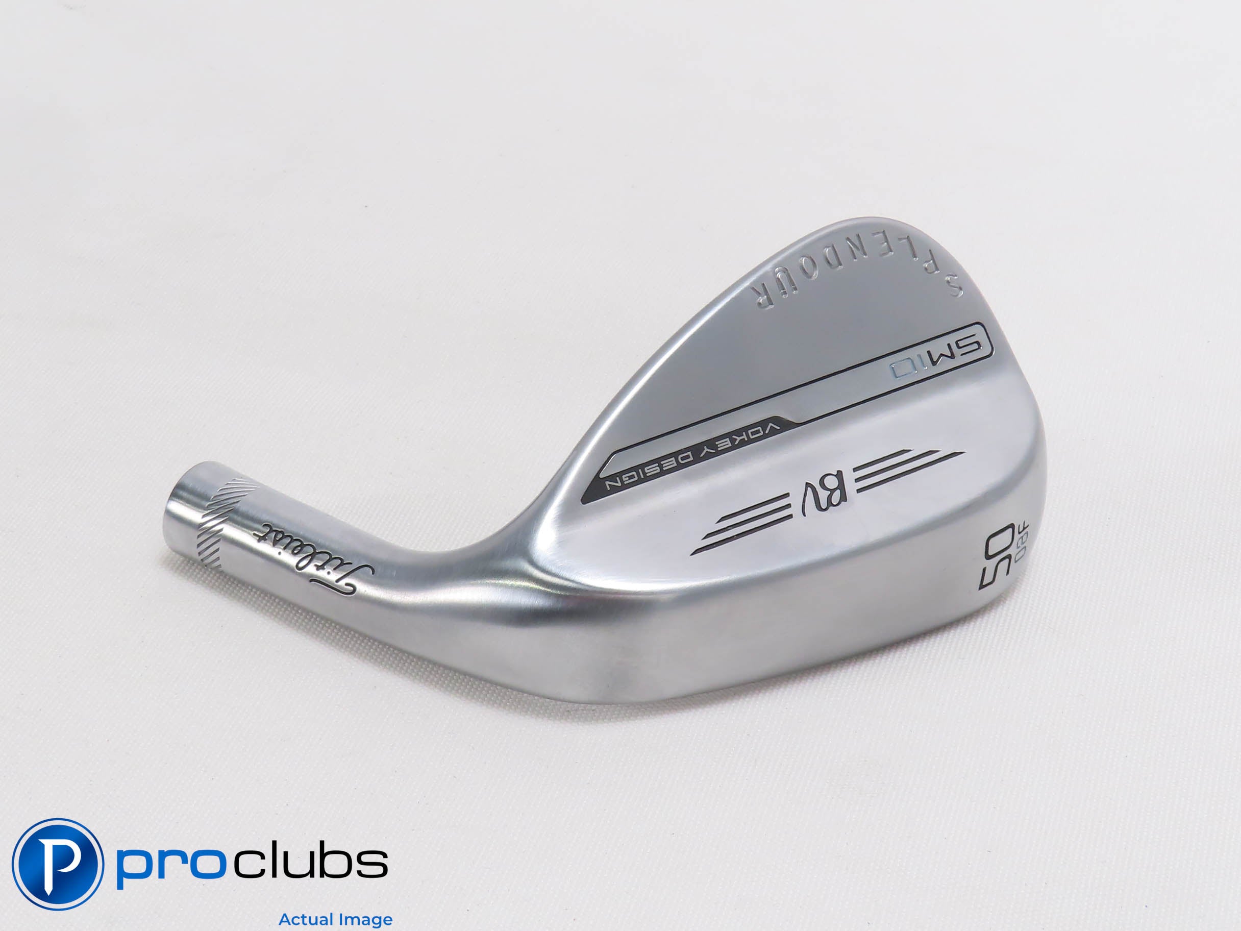 Mint Titleist Vokey SM10 Chrome F-Grind 50*(8*) Wedge HEAD ONLY 469770