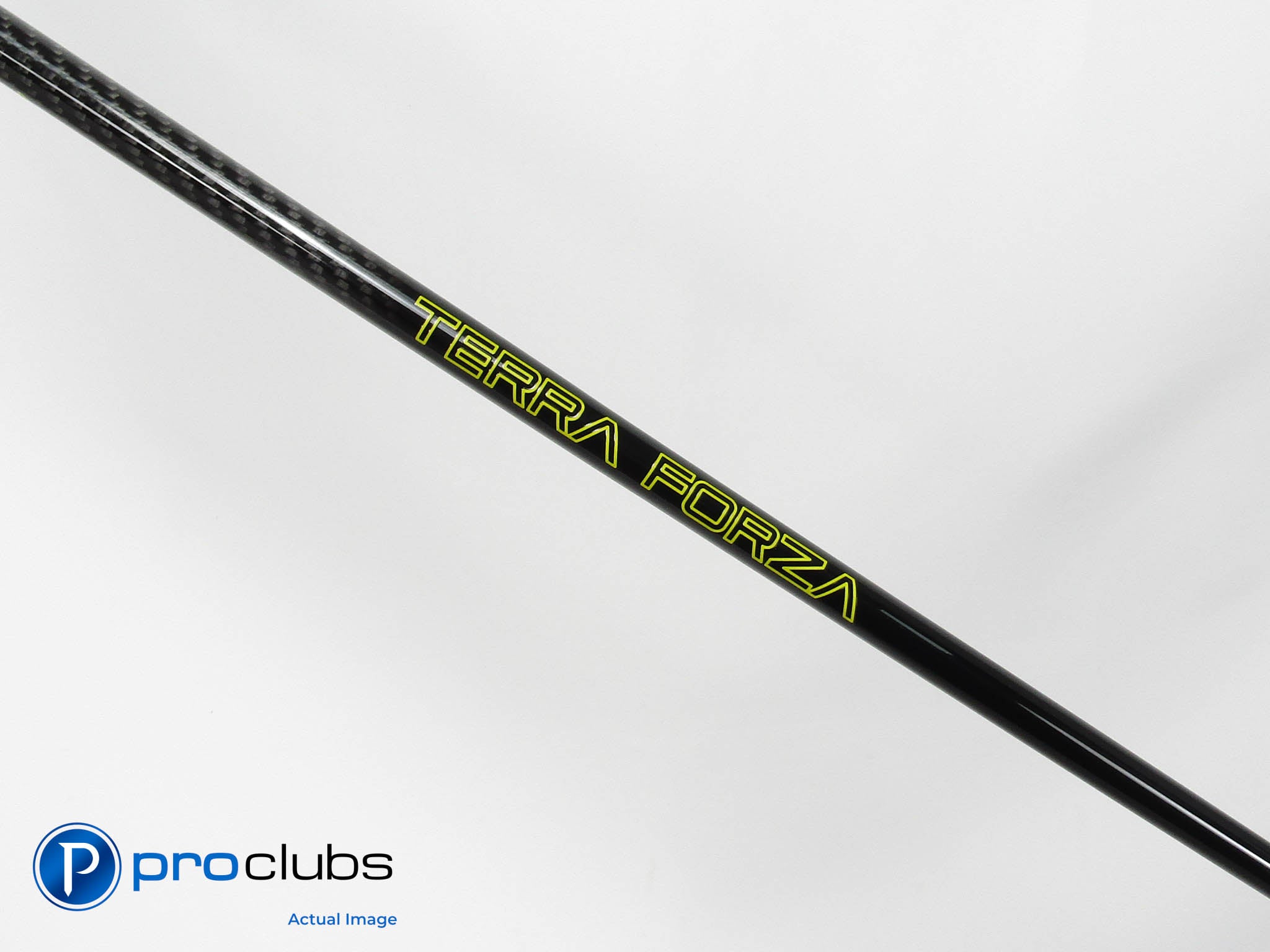 New! TERRA FORZA Yellow Stiff / Stiff Plus Driver Shaft .335" Tip #473165