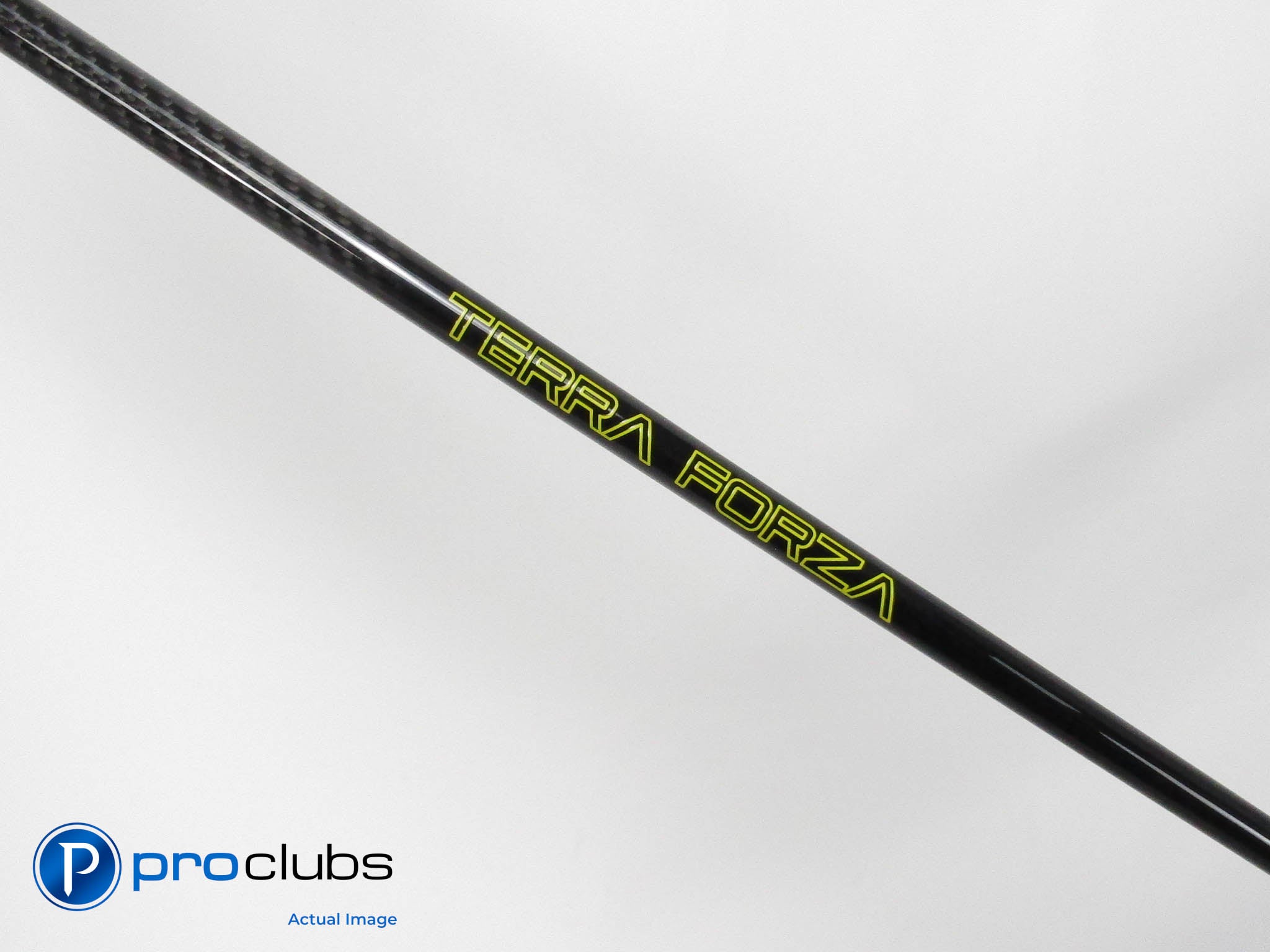 New! TERRA FORZA Yellow Stiff / Stiff Plus Driver Shaft .335" Tip #473166