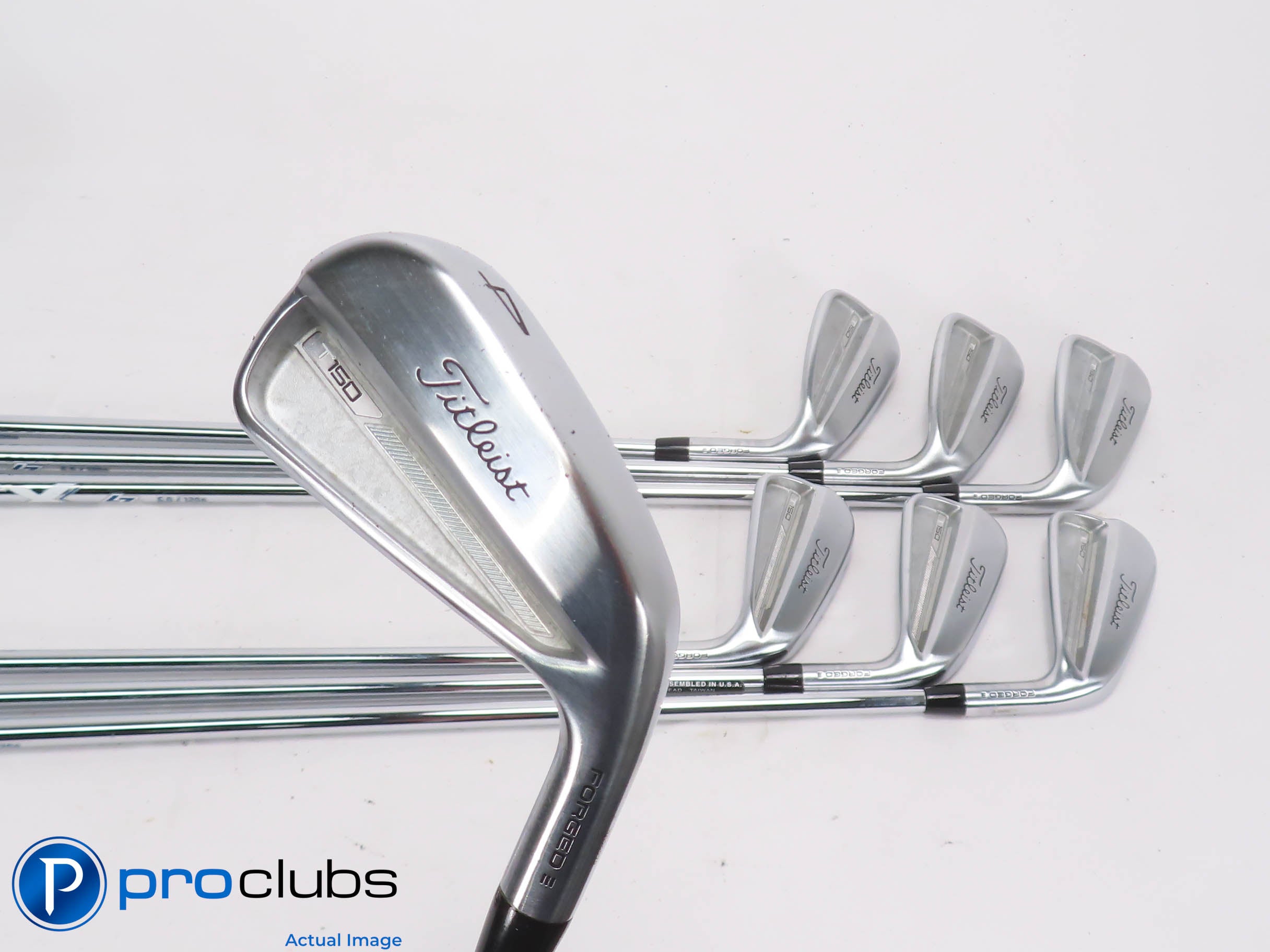 Nice Titleist '23 T150 4-PW IRON SET - Project X LZ 120g Stiff Flex Steel 470875