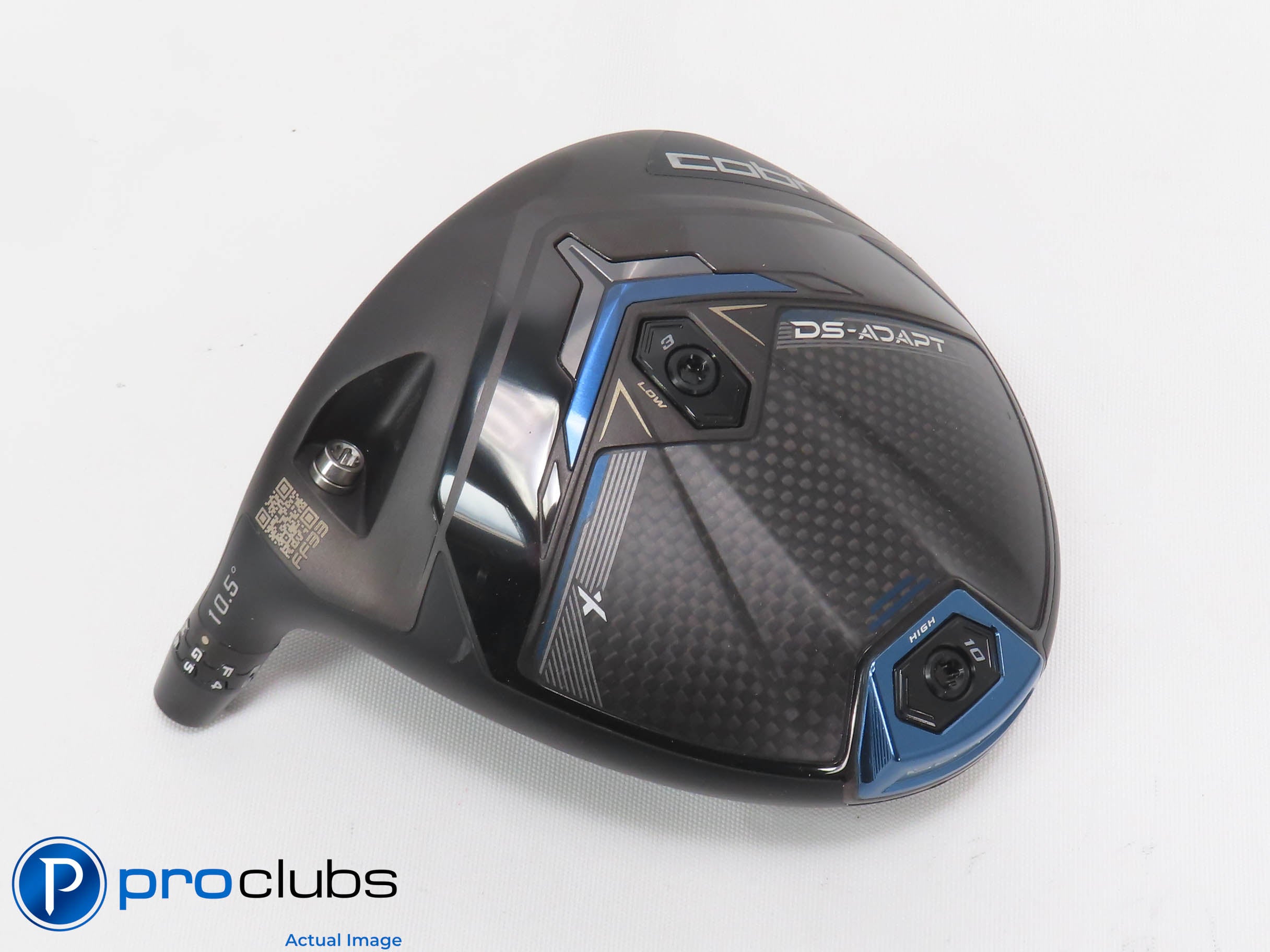 Nice Left Handed Cobra DS-ADAPT X 10.5* Driver HEAD ONLY w/Adapter 470402