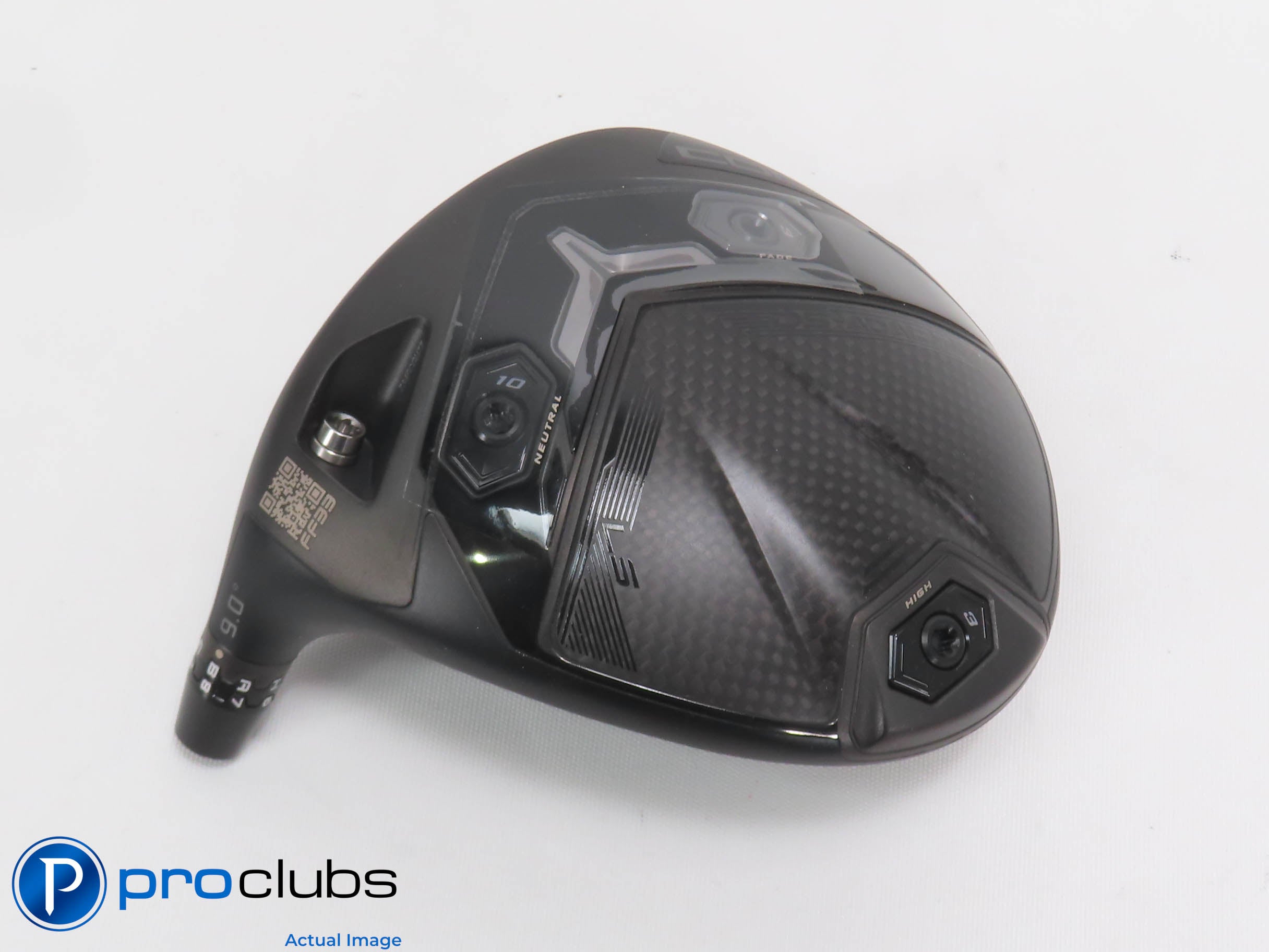 Nice Left Handed Cobra DS-ADAPT LS 9* Driver HEAD ONLY w/Adapter 470407