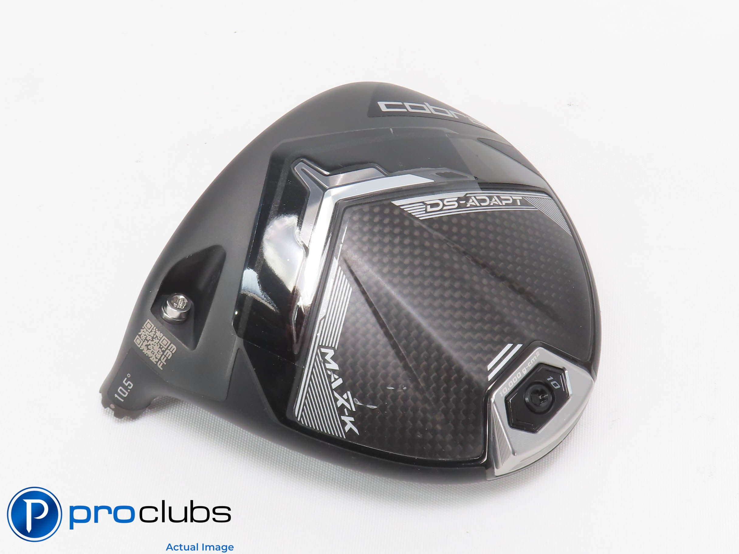 Nice Left Handed Cobra DS-ADAPT MAX-K 10.5* Driver HEAD ONLY 470493