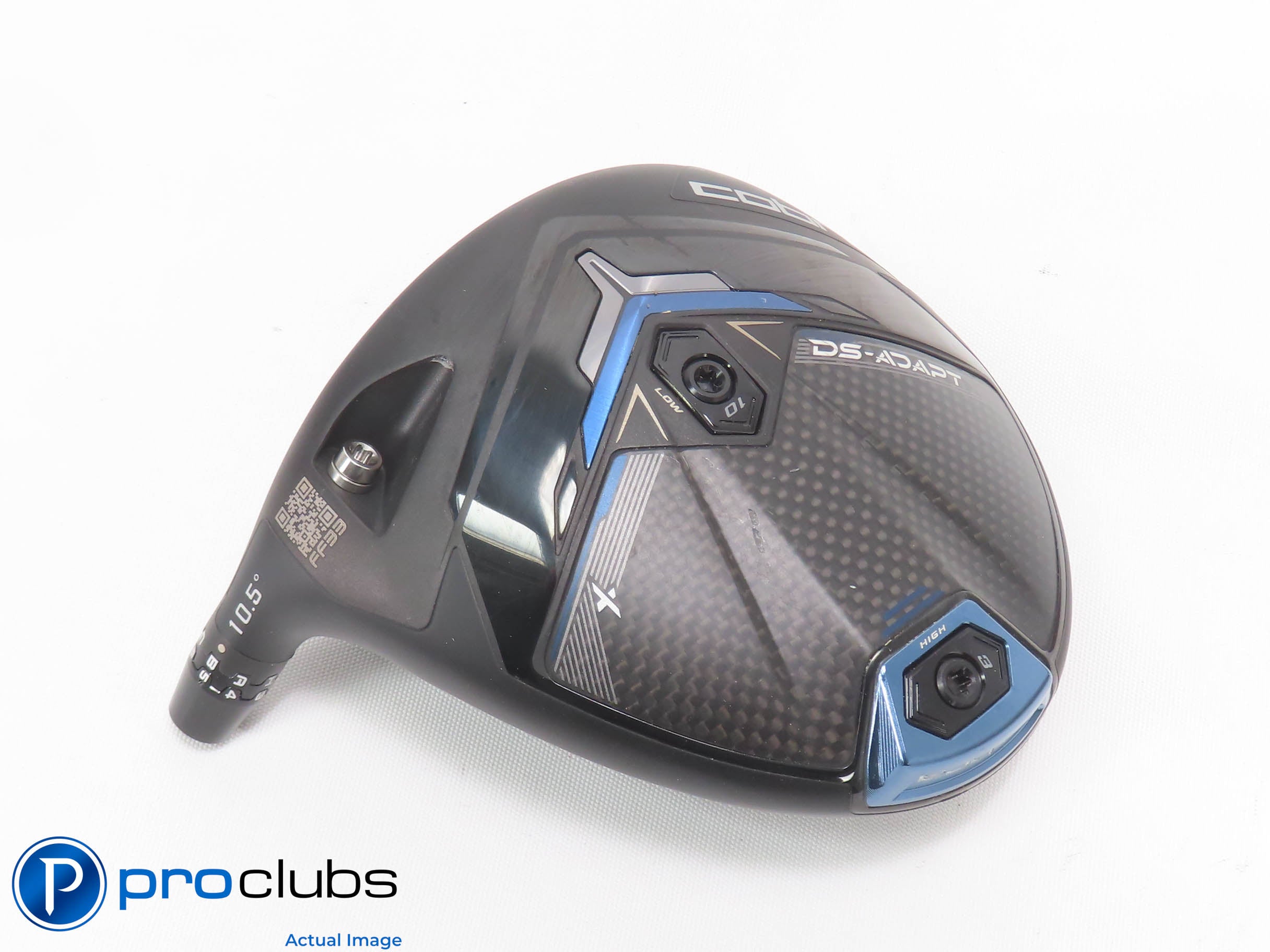 Nice Left Handed Cobra DS-ADAPT X 10.5* Driver HEAD ONLY w/Adapter 470418