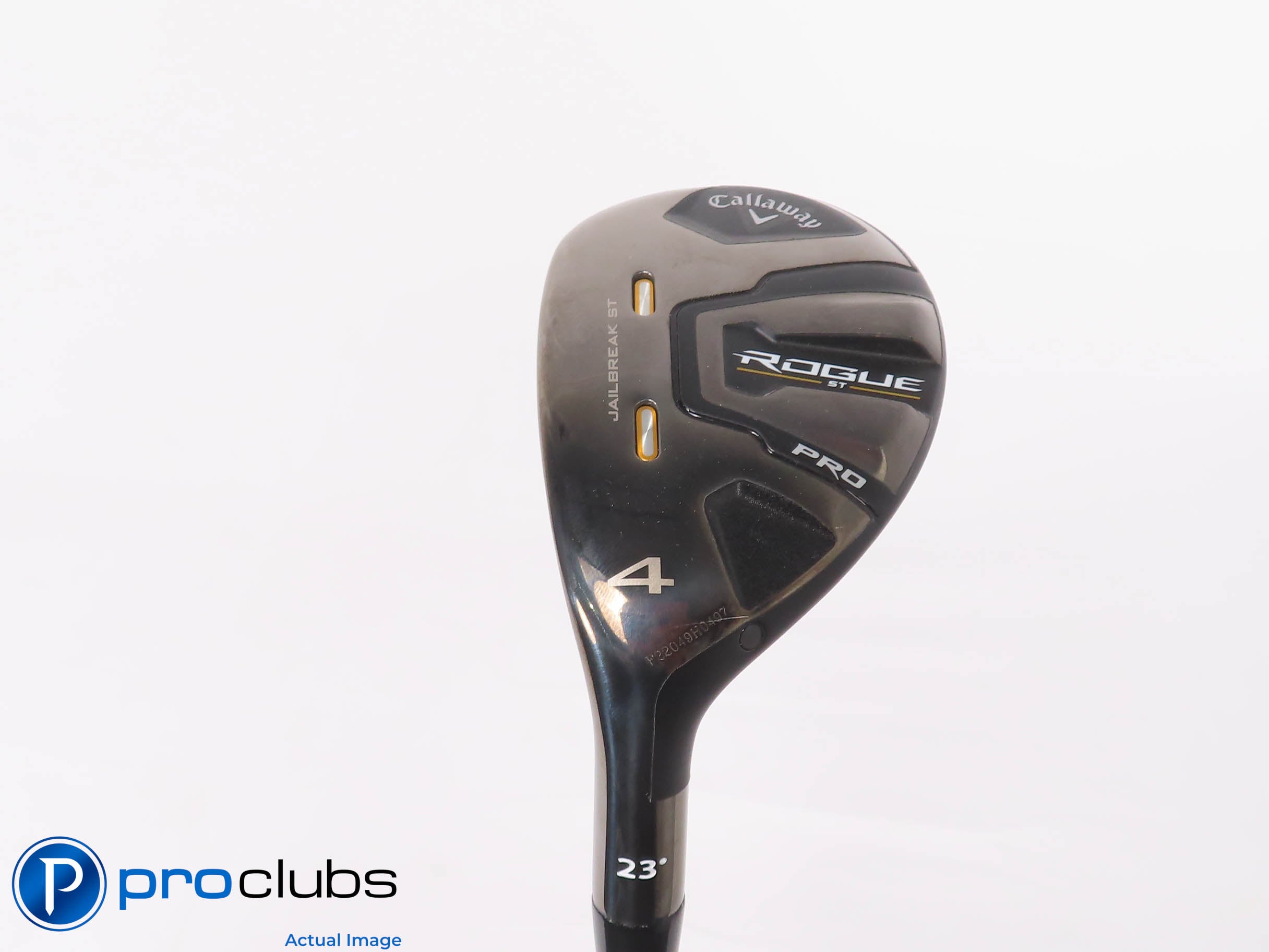 Left Handed Callaway Rogue ST Pro 23* 4 Hybrid - Fujikura Pro 2.0 Regular 471969
