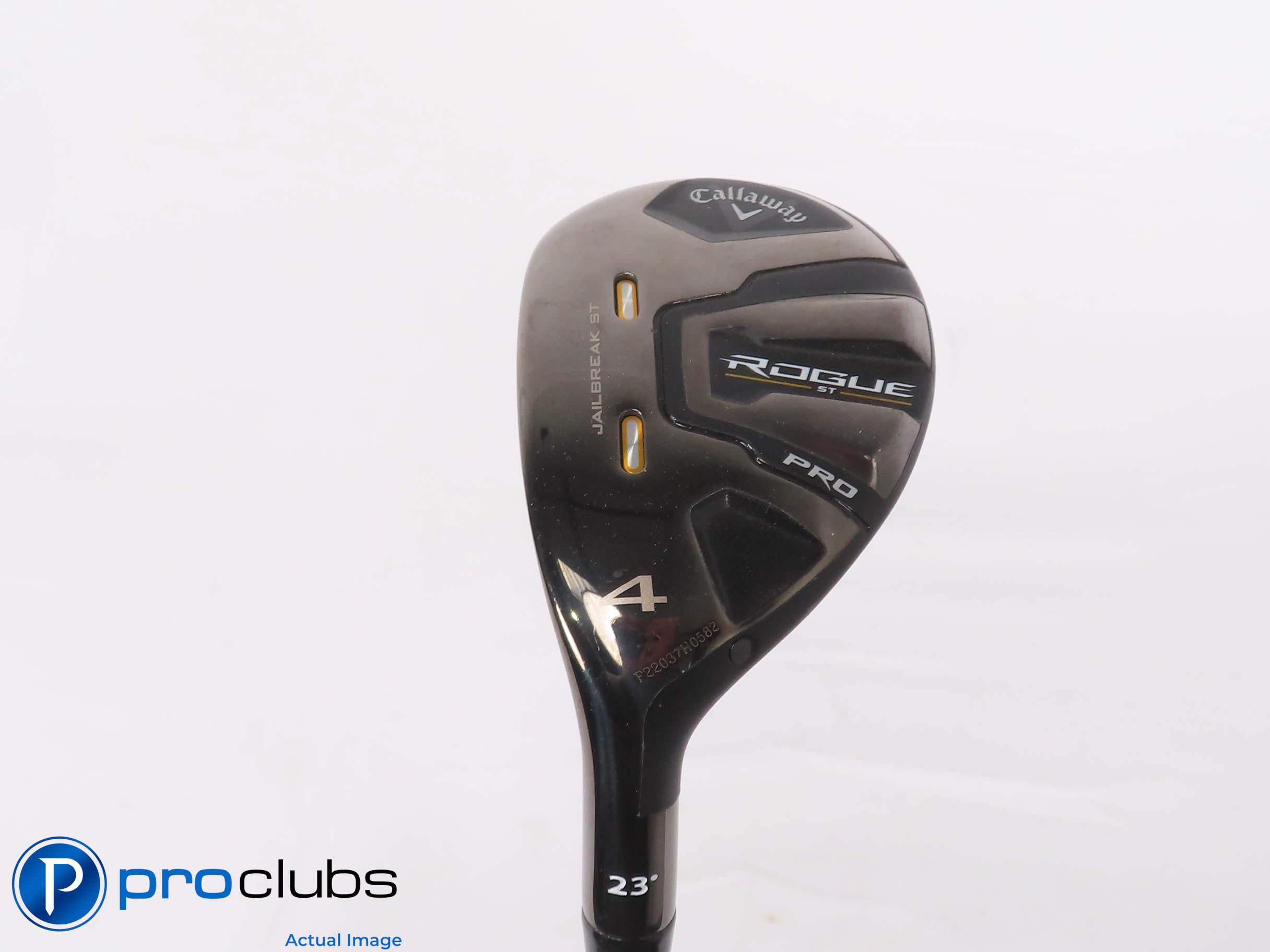 Left Handed Callaway Rogue ST Pro 23* 4 Hybrid - Fujikura Pro 2.0 Regular 471965