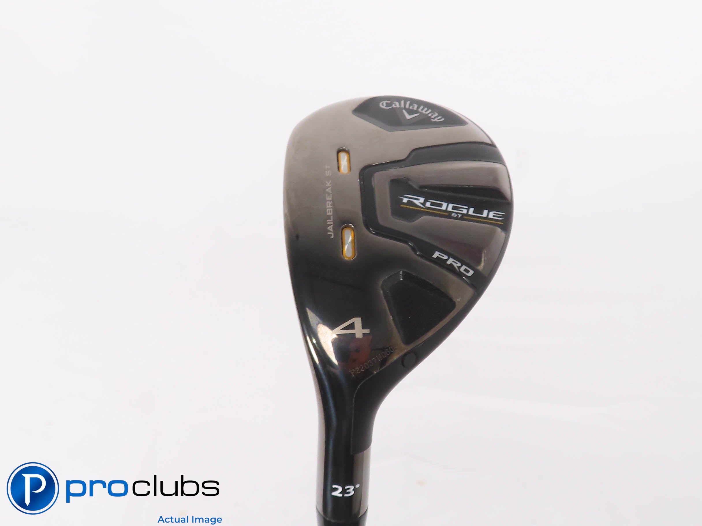Left Handed Callaway Rogue ST Pro 23* 4 Hybrid - Fujikura Pro 2.0 Regular 471968