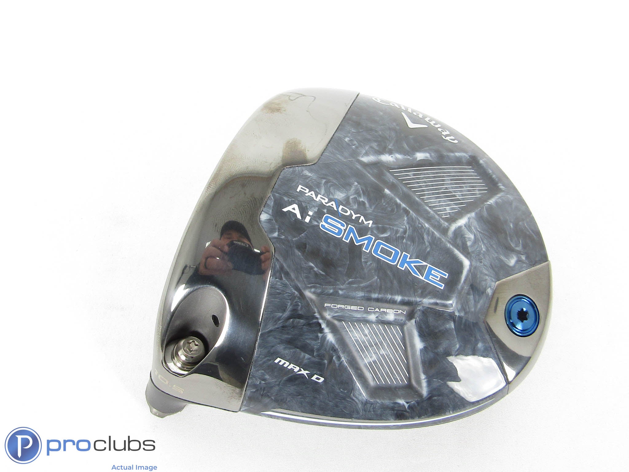 Left Handed! Callaway Ai Smoke MAX D 10.5* Driver - Head Only - 430563