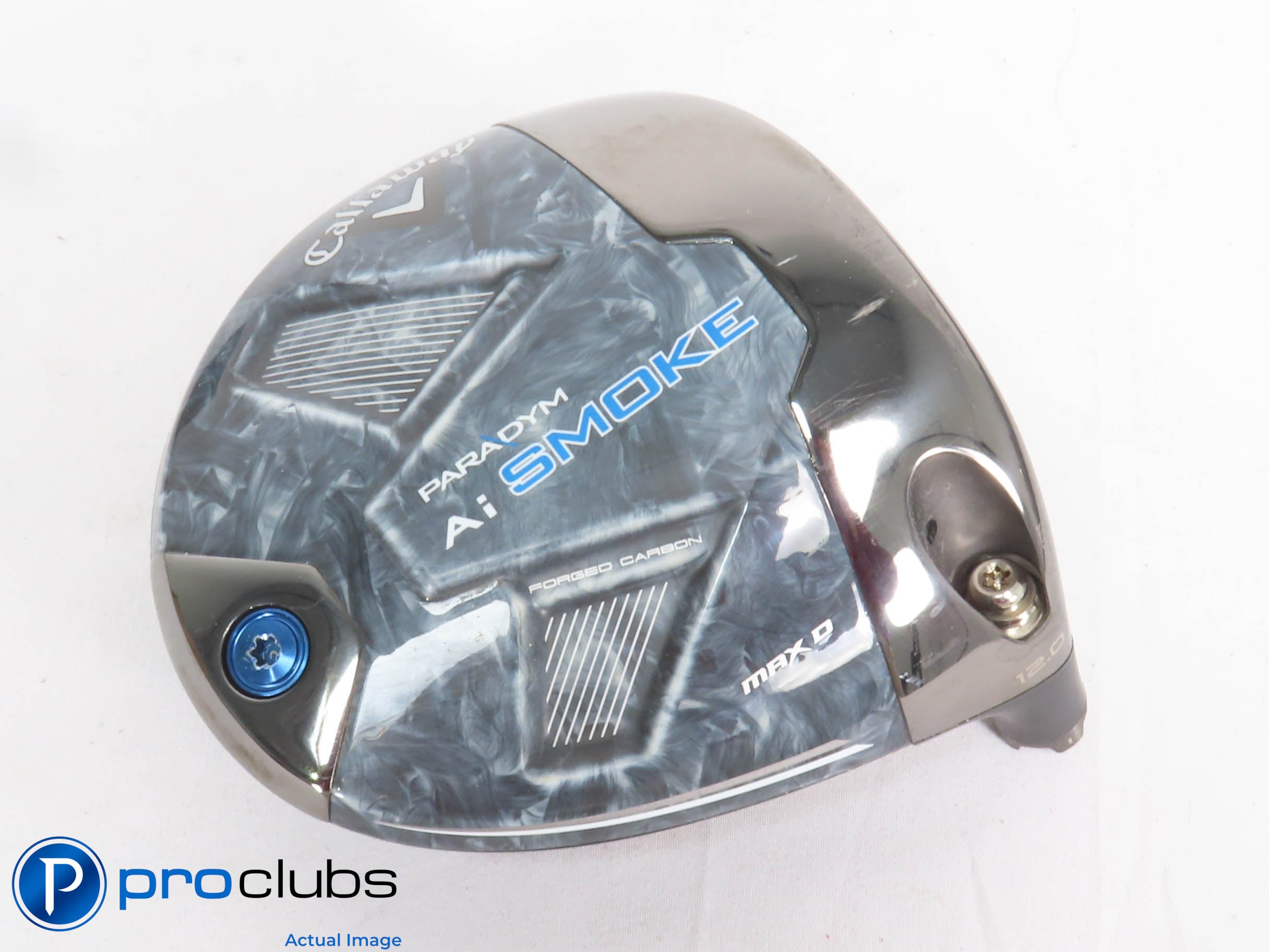 Nice Callaway Paradym Ai Smoke Max D 12* Driver HEAD ONLY 430935
