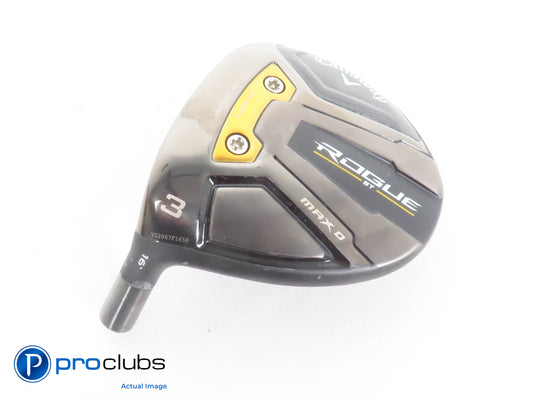 Excellent! Left Handed Callaway Rogue ST MAX D 16* 3 Wood - Head Only - 337937