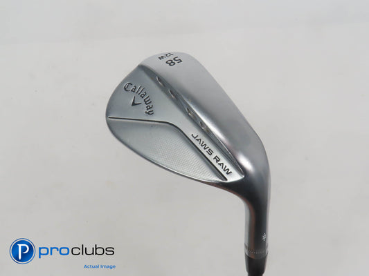 Nice Callaway JAWS RAW 58*(12*) WEDGE W-Grind - Catalyst Stiff Flex Graph 384414