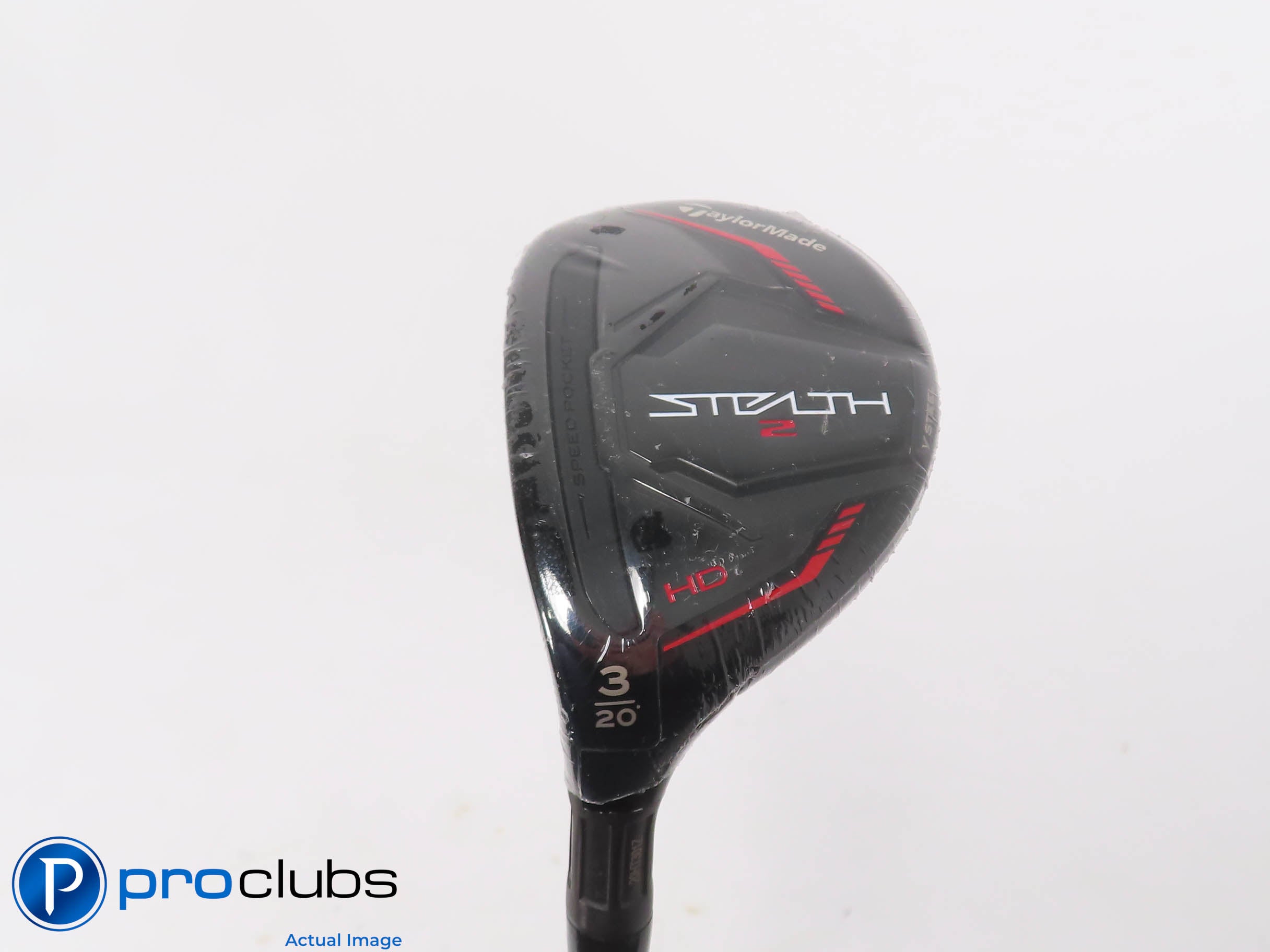 New! Left Handed TaylorMade Stealth2 HD 20* 3 Hybrid Regular Flex #472191