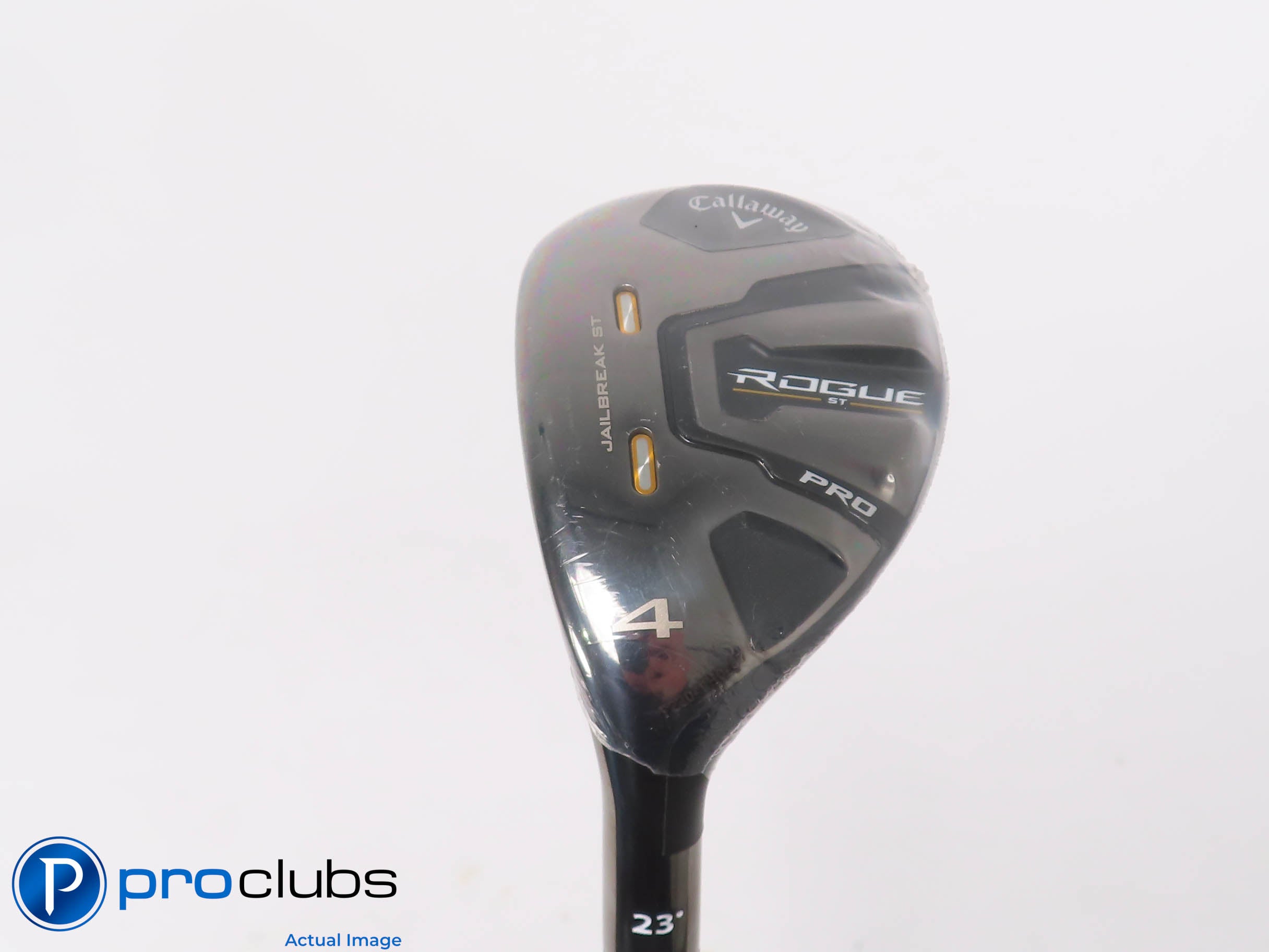 New! Left Handed Callaway Rogue ST Pro 23* 4 Hybrid - Tensei Red Senior - 472235