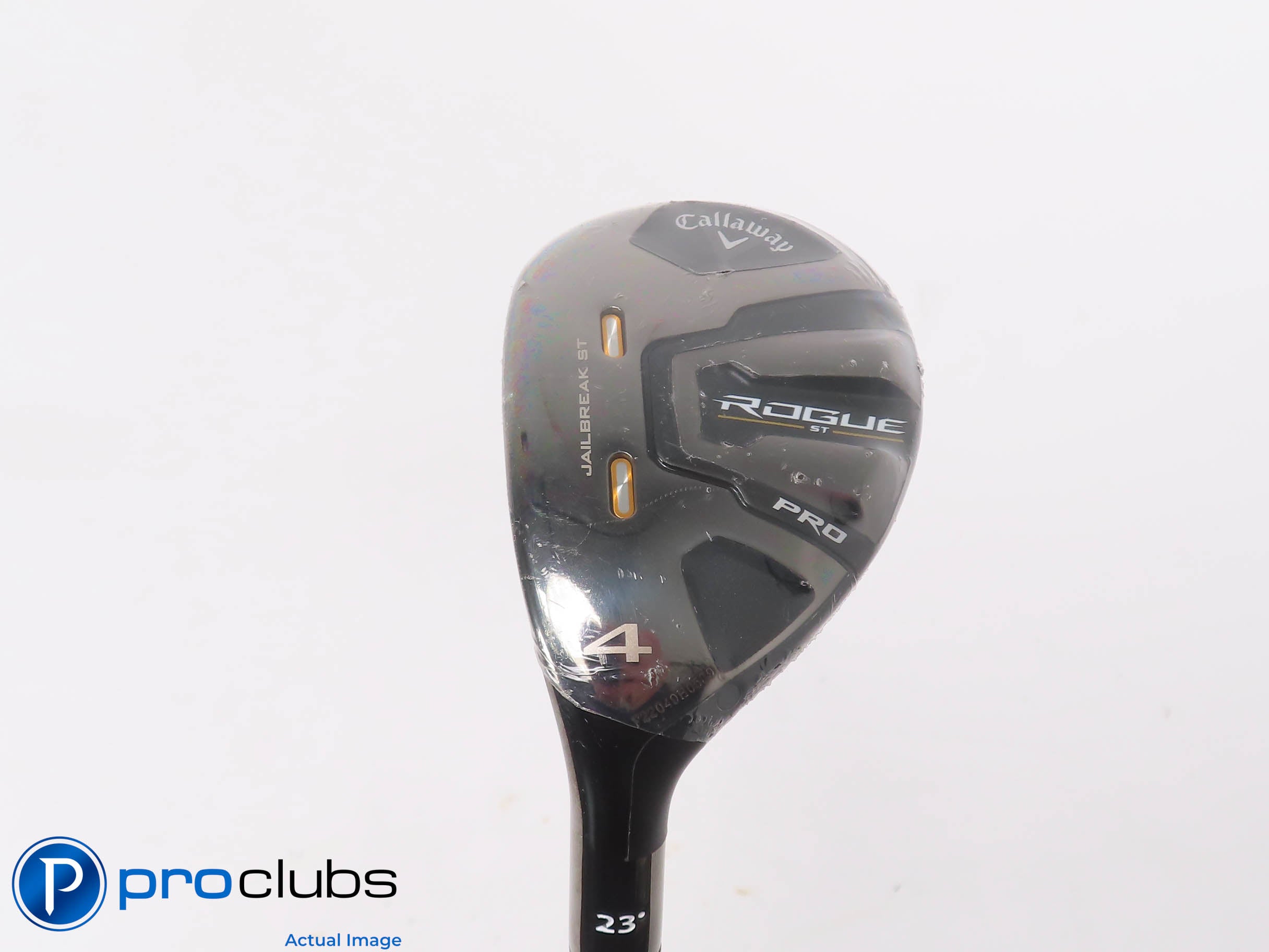 New! Left Handed Callaway Rogue ST Pro 23* 4 Hybrid - Tensei Red Senior - 472236