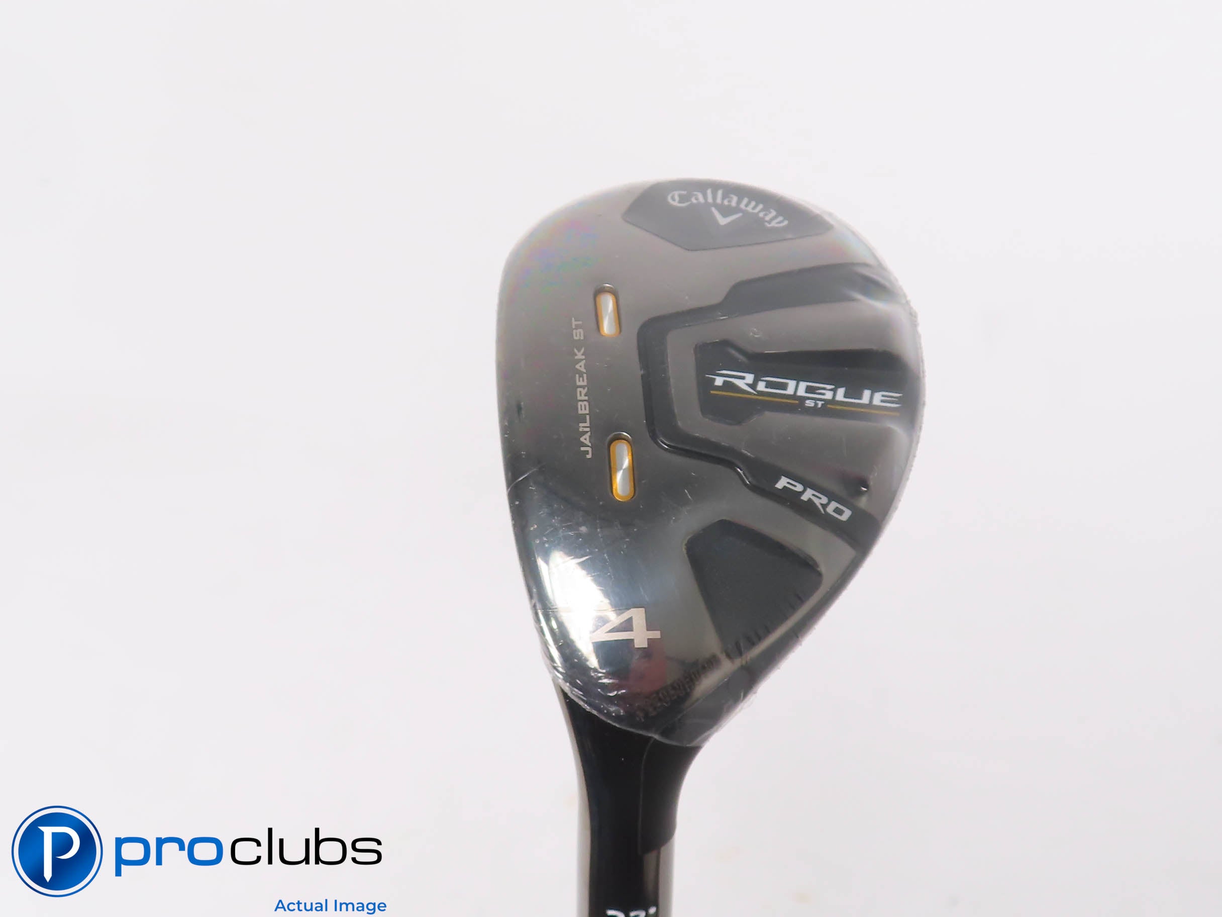 New! Left Handed Callaway Rogue ST Pro 23* 4 Hybrid - Fuji Pro 2.0 Reg - 471967