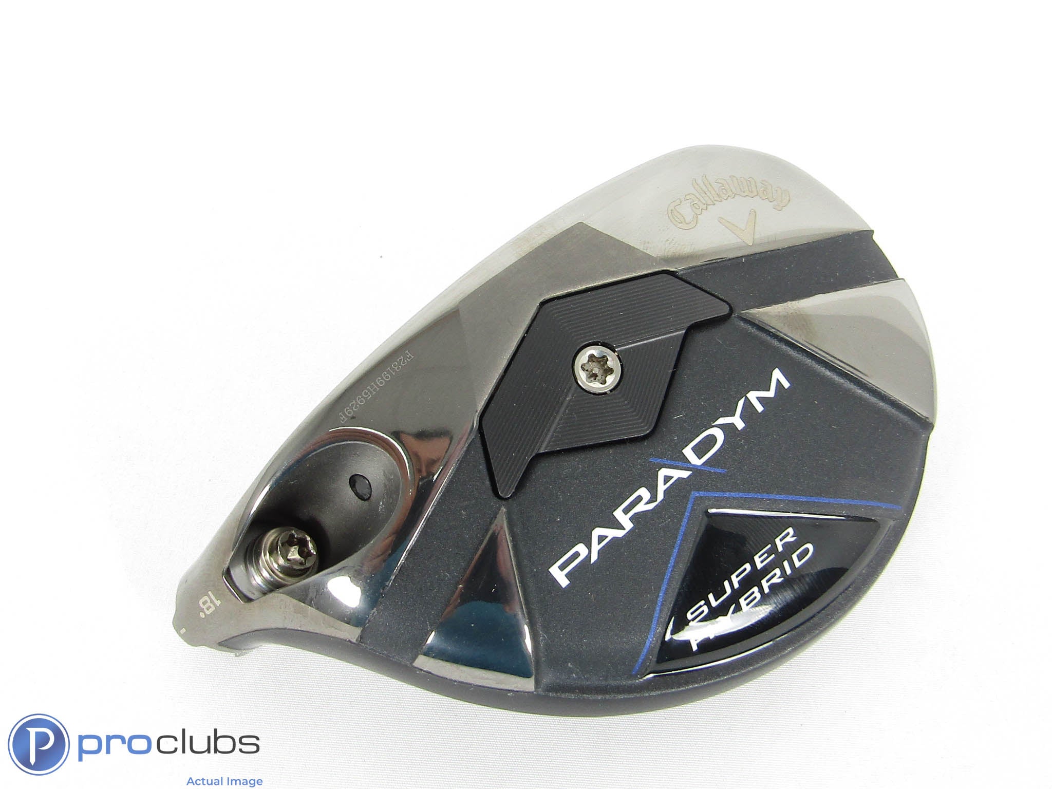 Left Handed! Callaway Paradym Super Hybrid 18* 3 Hybrid - Head Only - 430920
