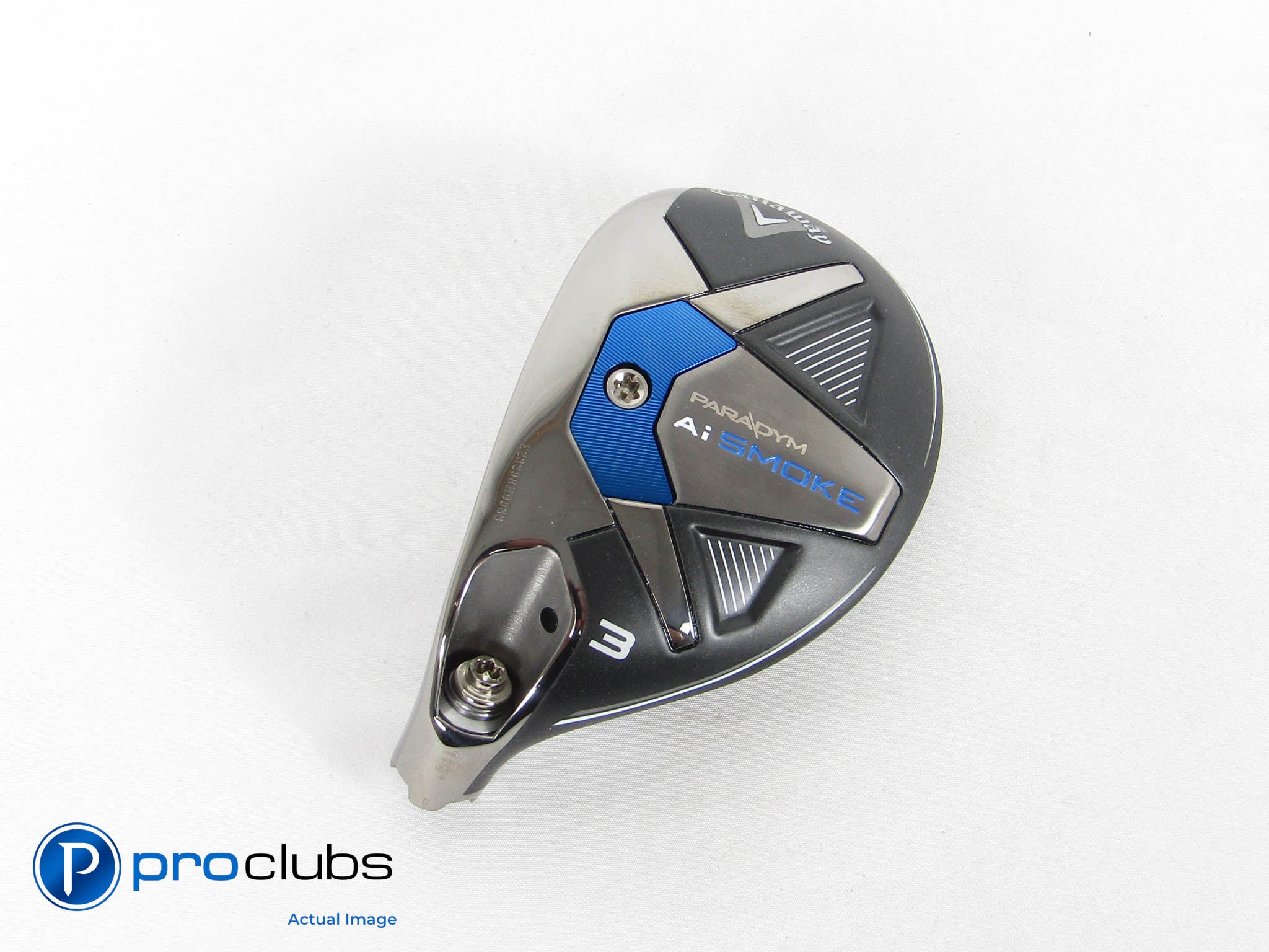 Mint! Left-Handed Callaway Paradym Ai Smoke 18* 3 Hybrid - Head Only - 430571