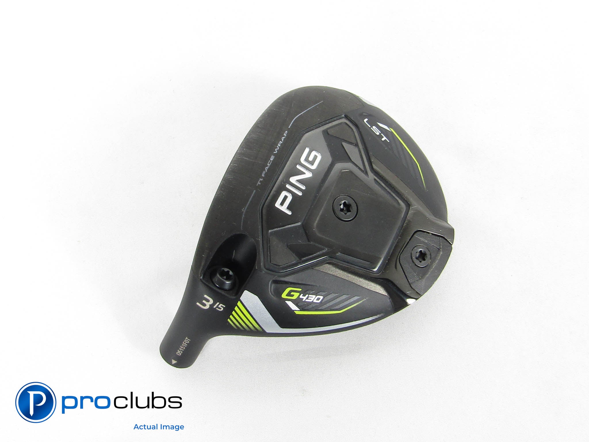 Excellent! Left Handed PING G430 LST 15* 3 Wood - Head Only - 430850